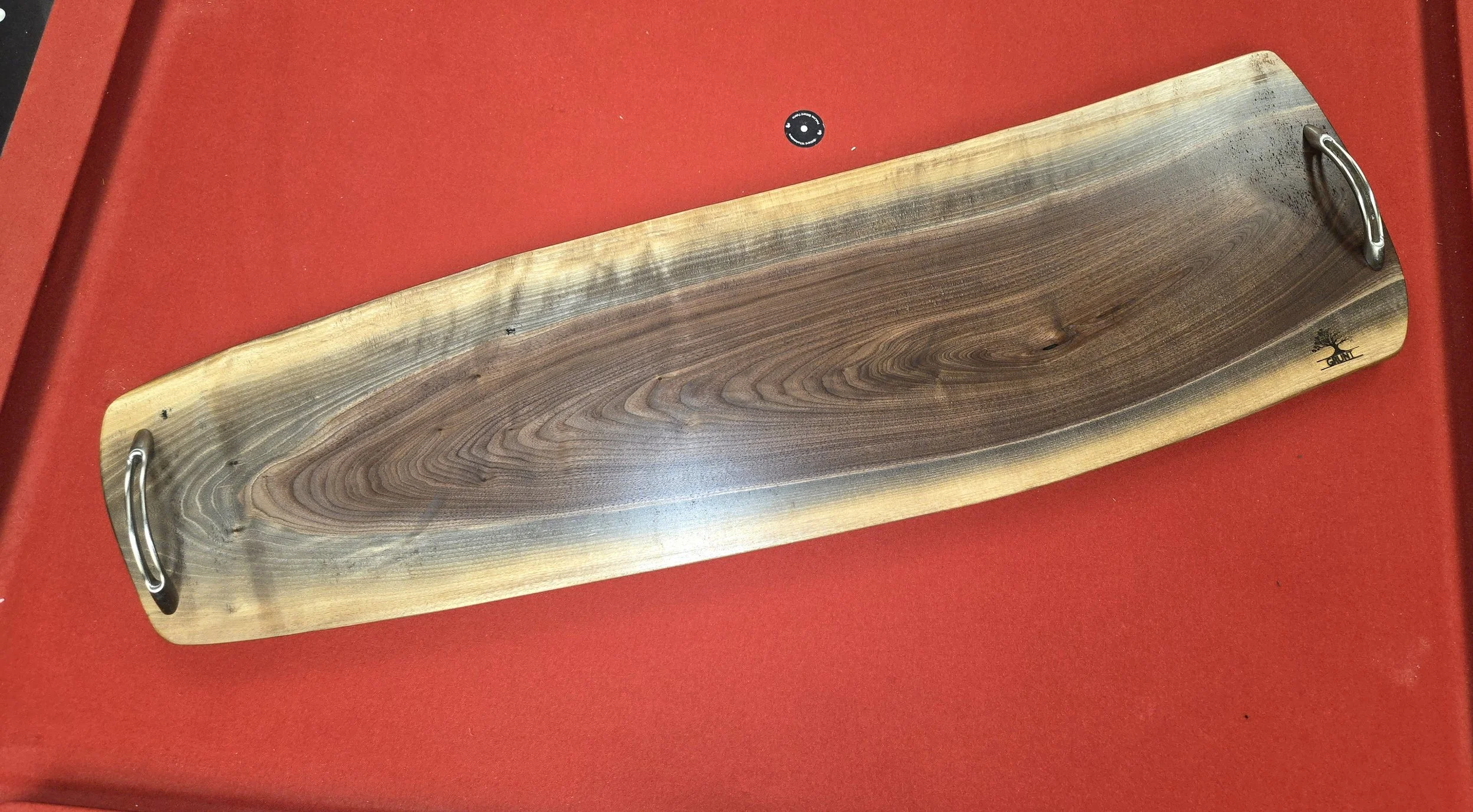 #73 Long Walnut Charcuterie