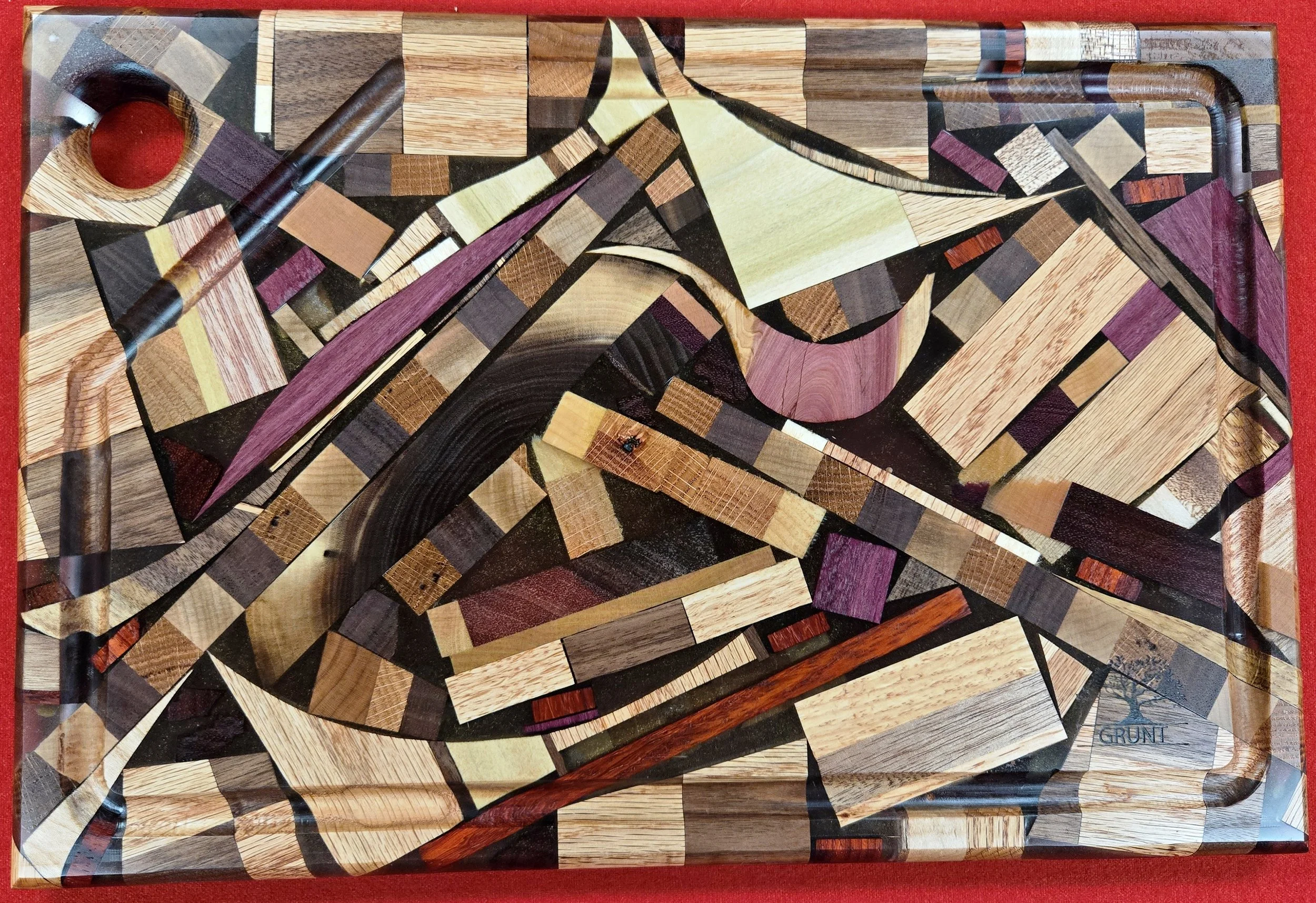 #50 HANDMADE Scra-poxy Cutting Board