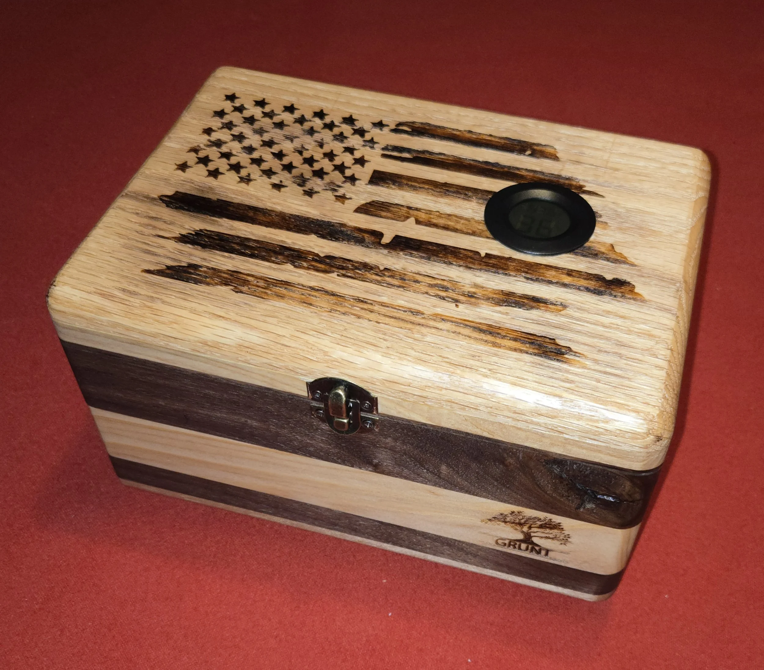ARCHIVED #58 Humidor (half size) - Donated to 'Stogies for Servicemen'