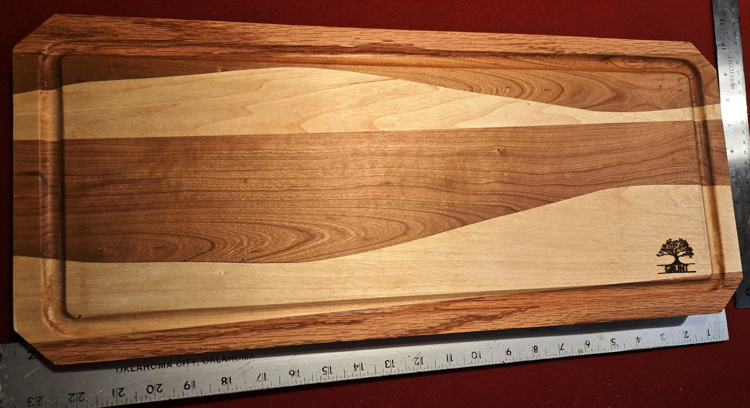 #41 Nice Oak & Aspen cutting board