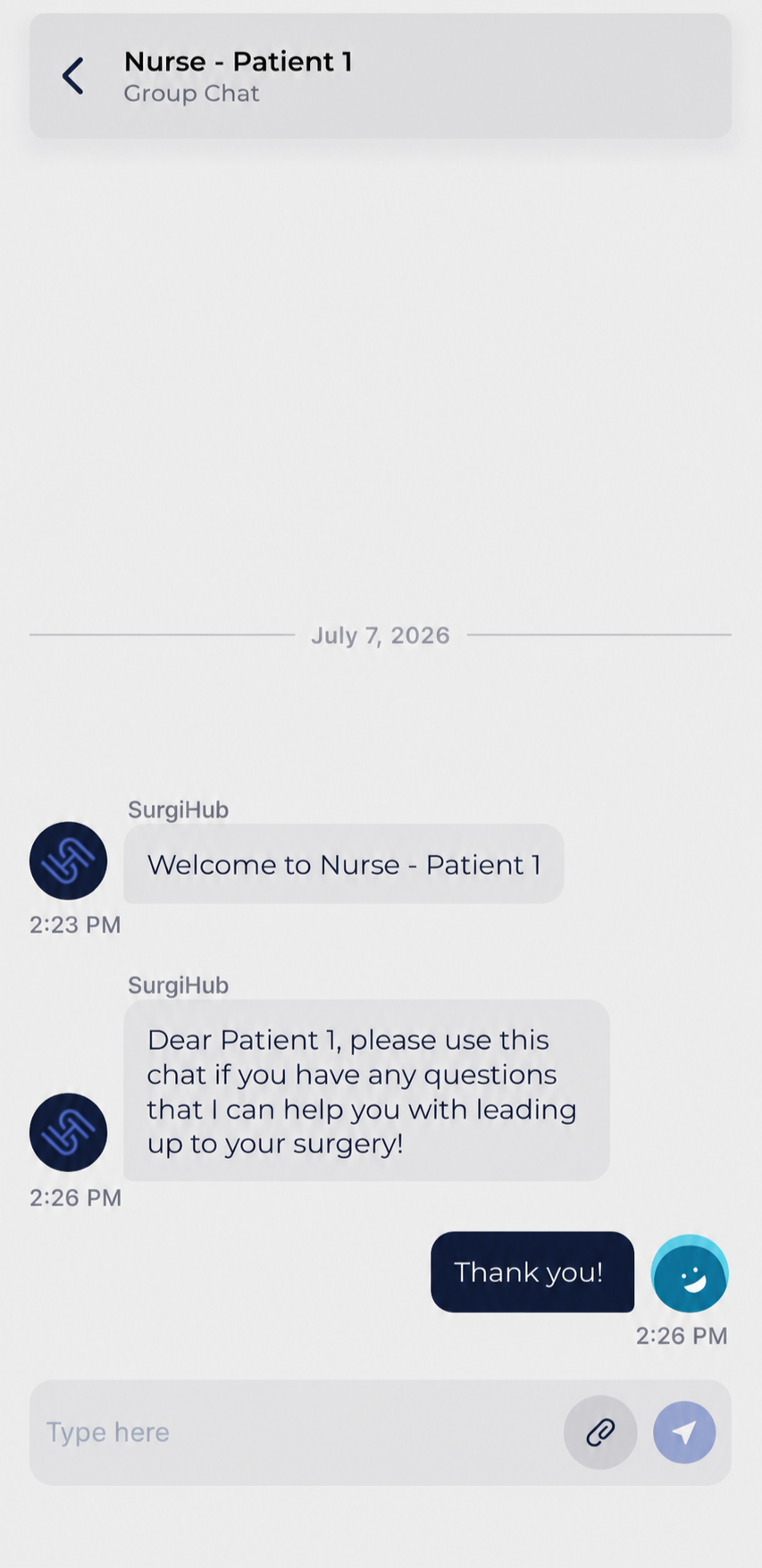 Patient Chat