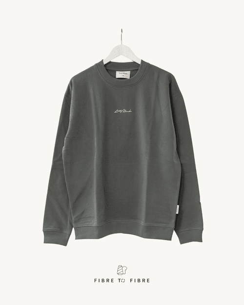 Circular Fine Knit Crewneck