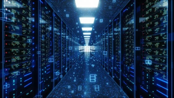 Rack and stack server services technician organizing enterprise infrastructure in Northern NJ data center