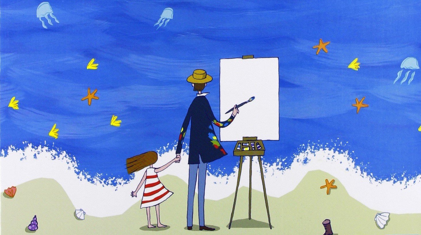 Il pittore, la finestra e il mare