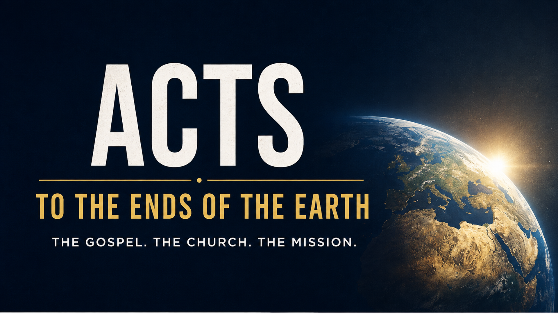 The Promise before the Power - Acts 1:1-26 - Ben Norris 06.09.2026