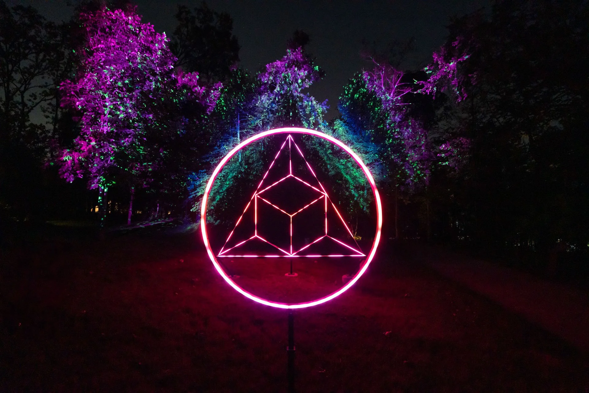 Night Forms, Klip Collective. Grounds for Sculpture (2022-2024)