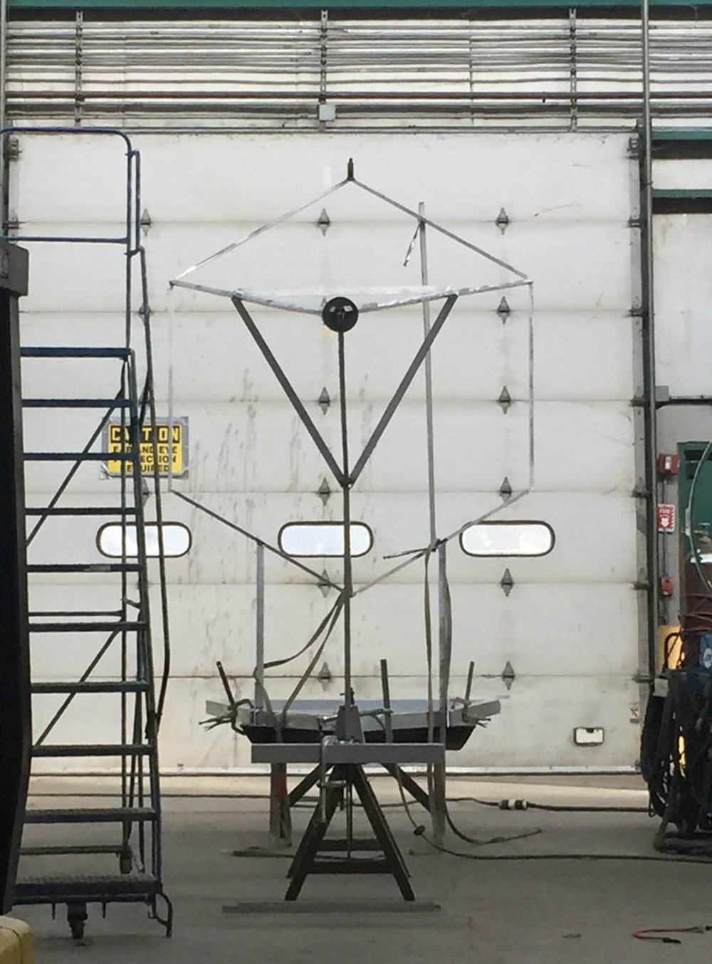 In process shot at Johnson Atelier, NJ.