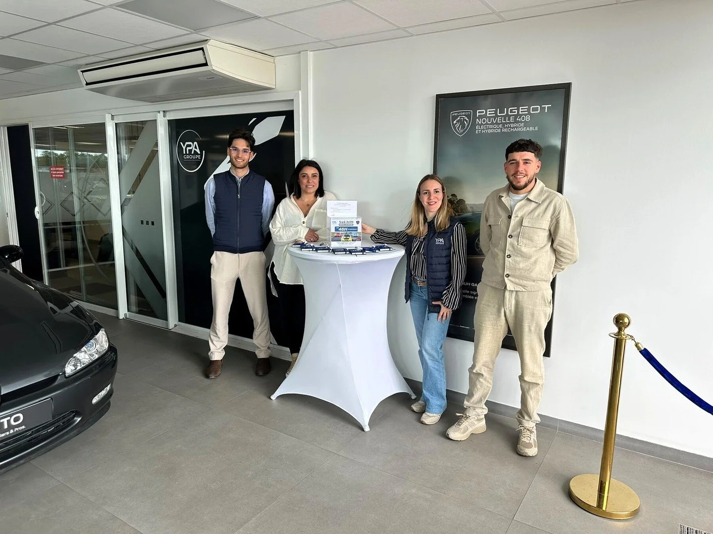 🚗 ON VOUS ATTEND ! 

Notre &eacute;quipe Peugeot et Groupe YPA vous accueille toute la journ&eacute;e de ce SAMEDI 6 JUIN au GARAGE FIDAUTO pour des PORTES OUVERTES exceptionnelles et conviviales : 

- Stage de pilotage &agrave; gagner 🏎️
- Estimat