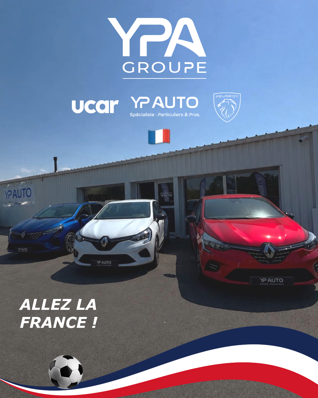 Allez les bleus !