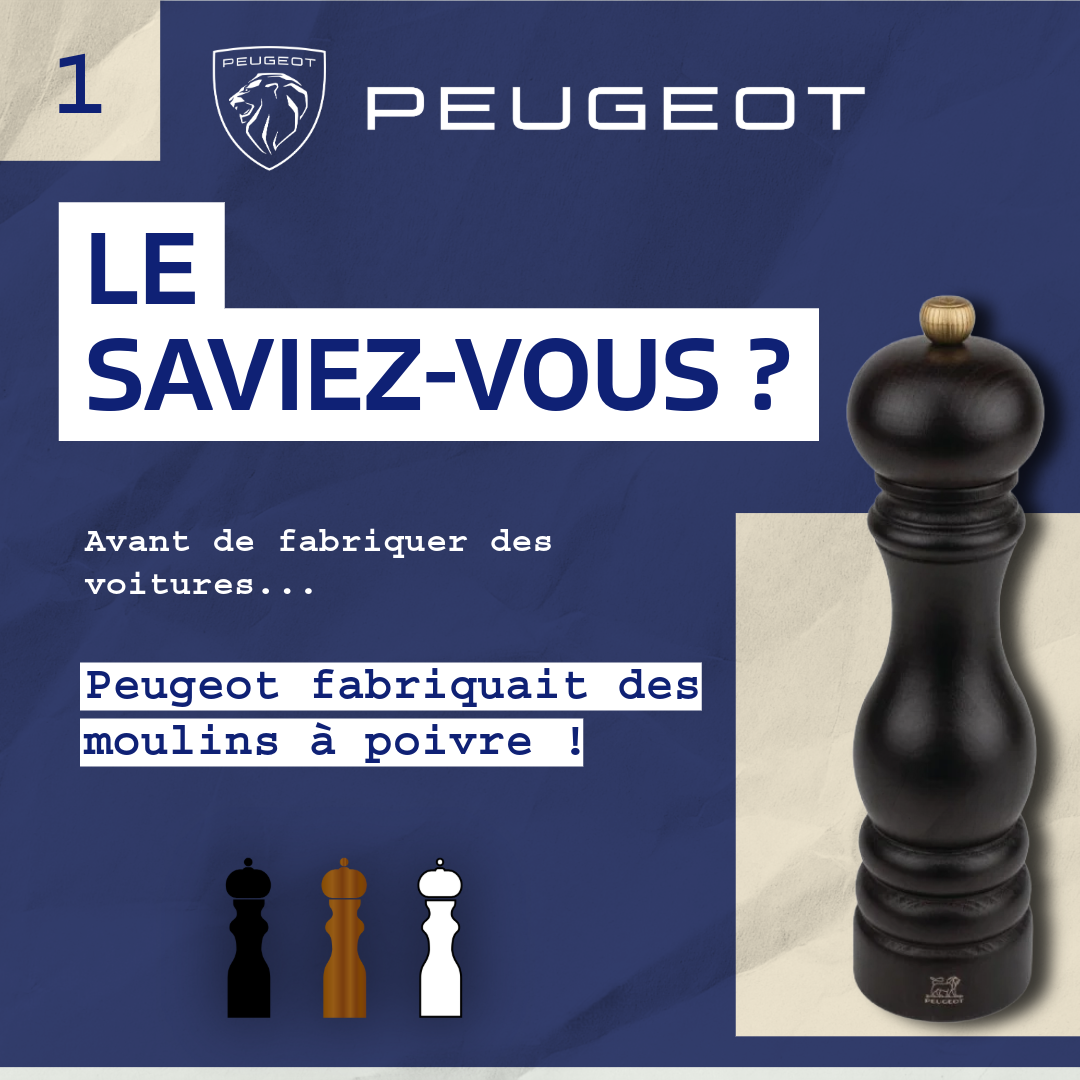 Du poivre à l’automobile…