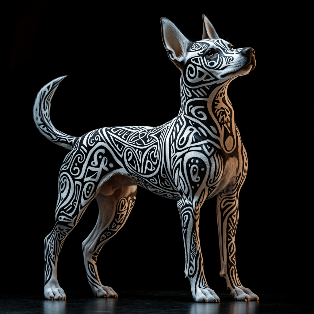 shaibenari_63085_Beautiful_dog_standing_with_many_white_detaile_eae80732-935b-4646-b672-09ea658b96cc.png