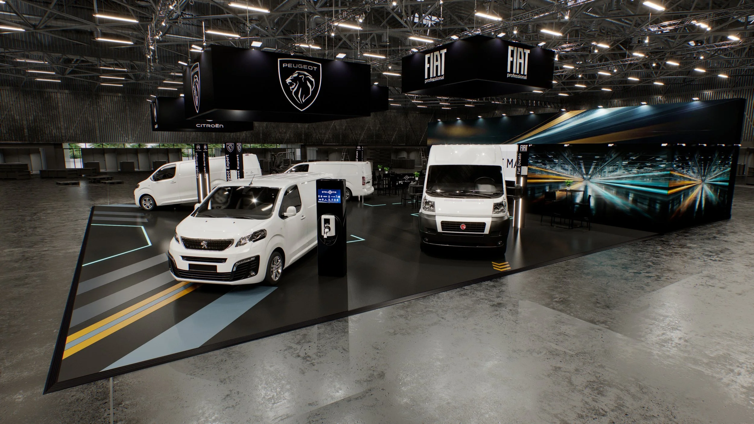 Stellantis sur Solutrans - D&P Event    *adaptation d'un projet interne