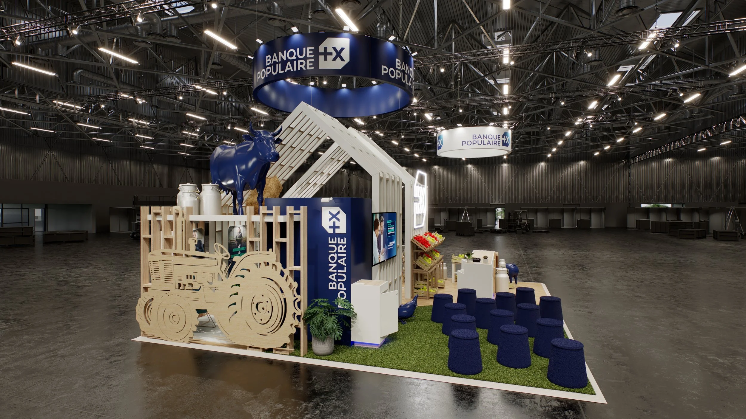 Banque Populaire sur SIA - D&P Event - Déborah - Concept