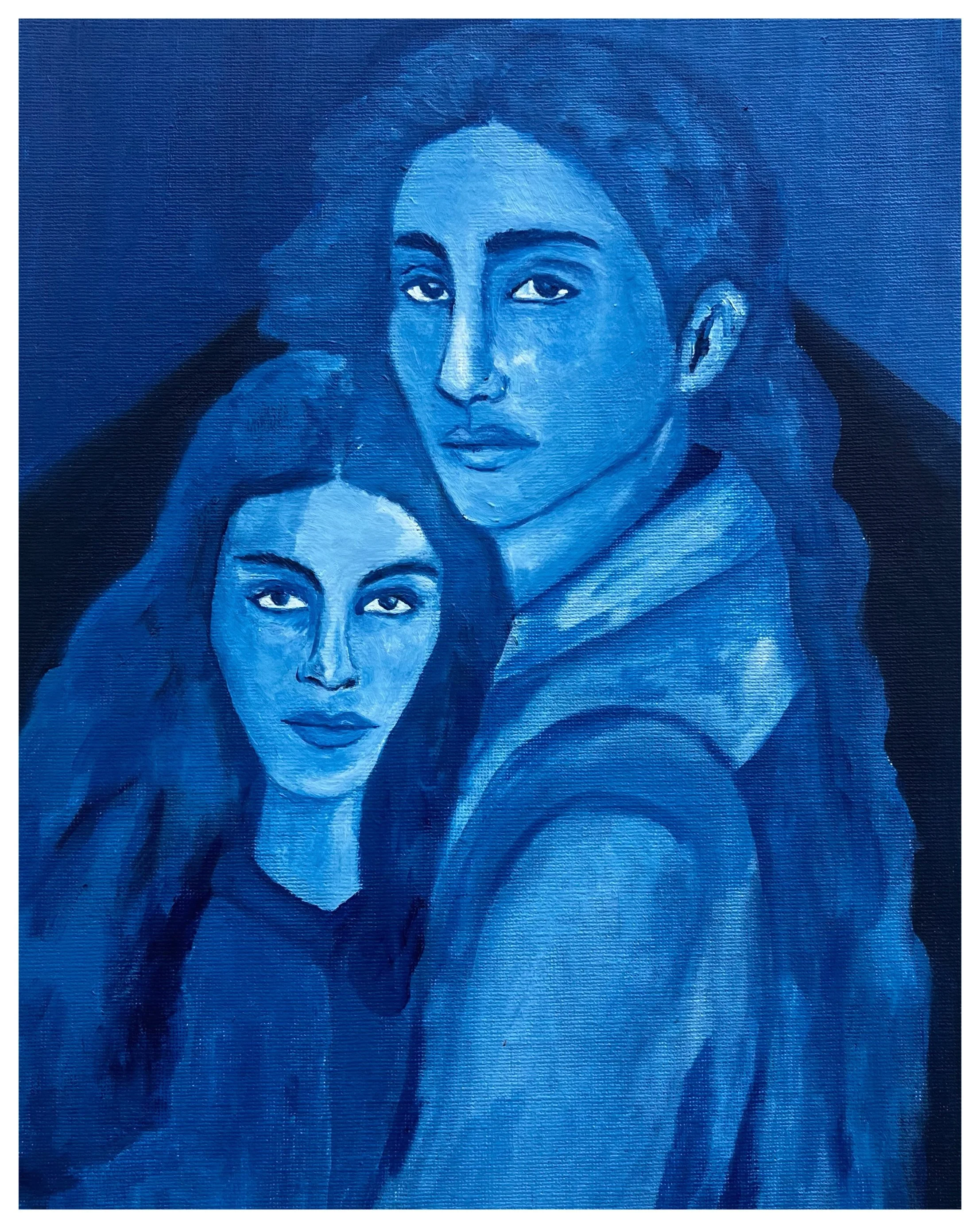 I am my daughter
oil on canvas
2024