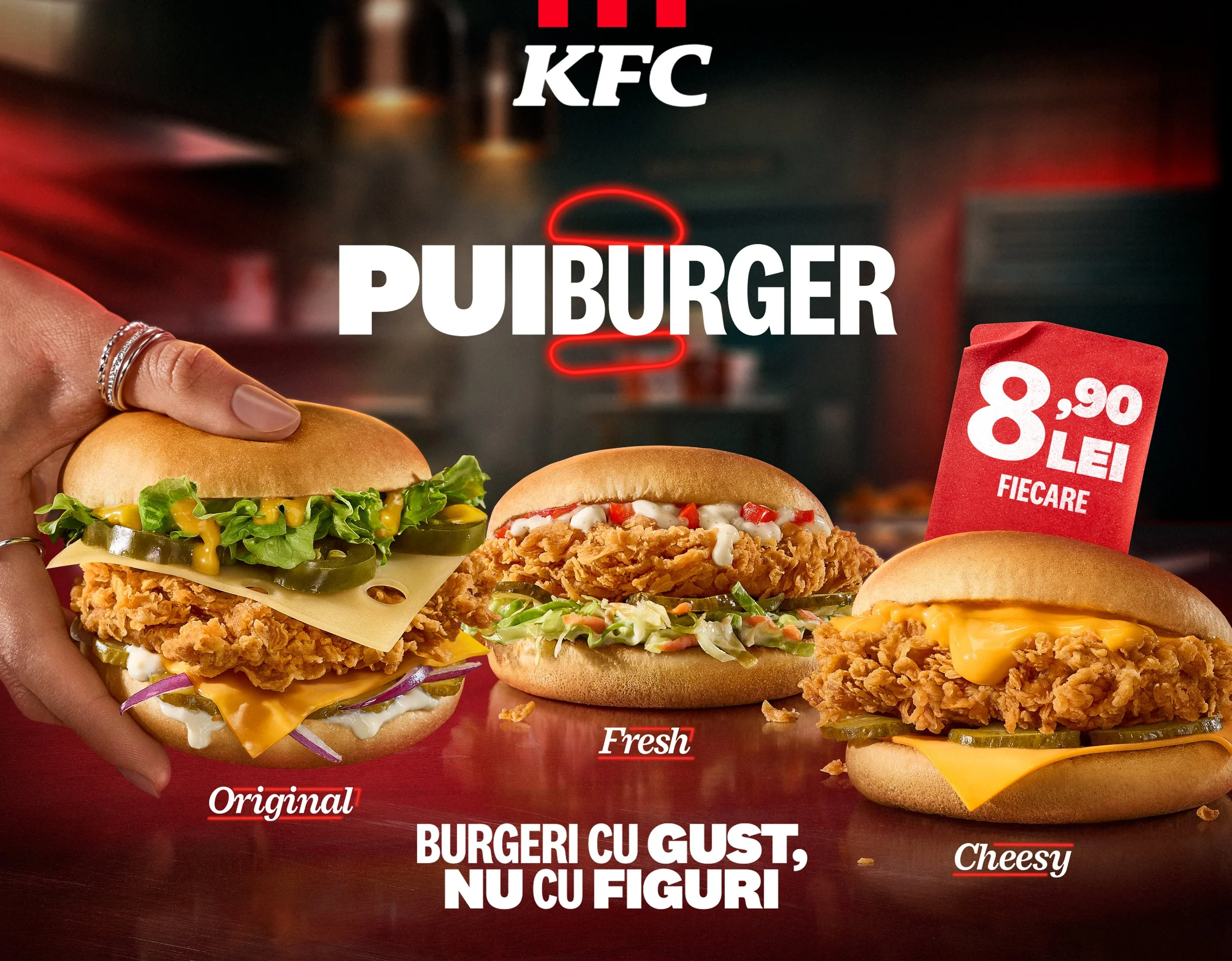 KFC Chicken Burgers