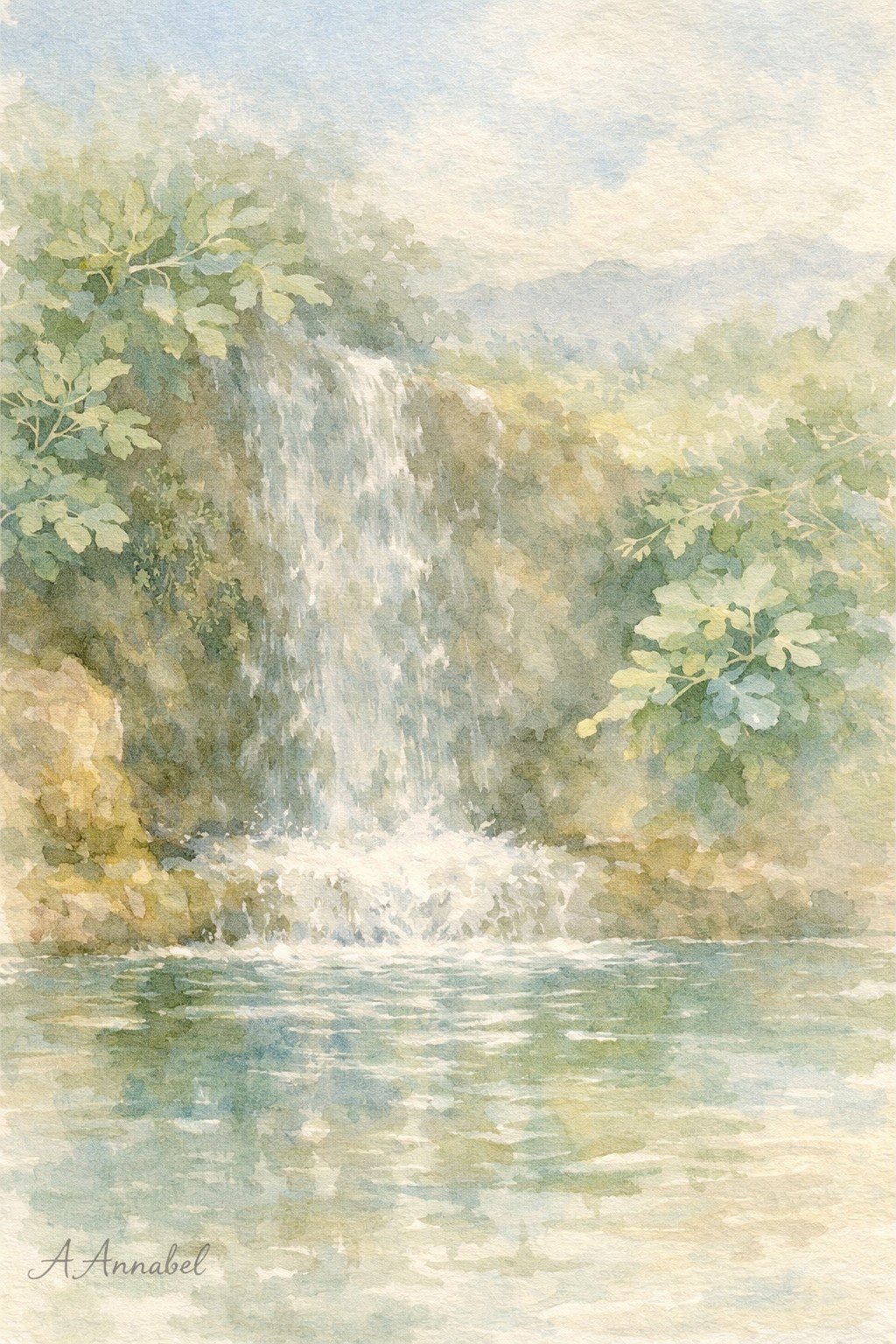 Waterfall in Watercolour.jpeg