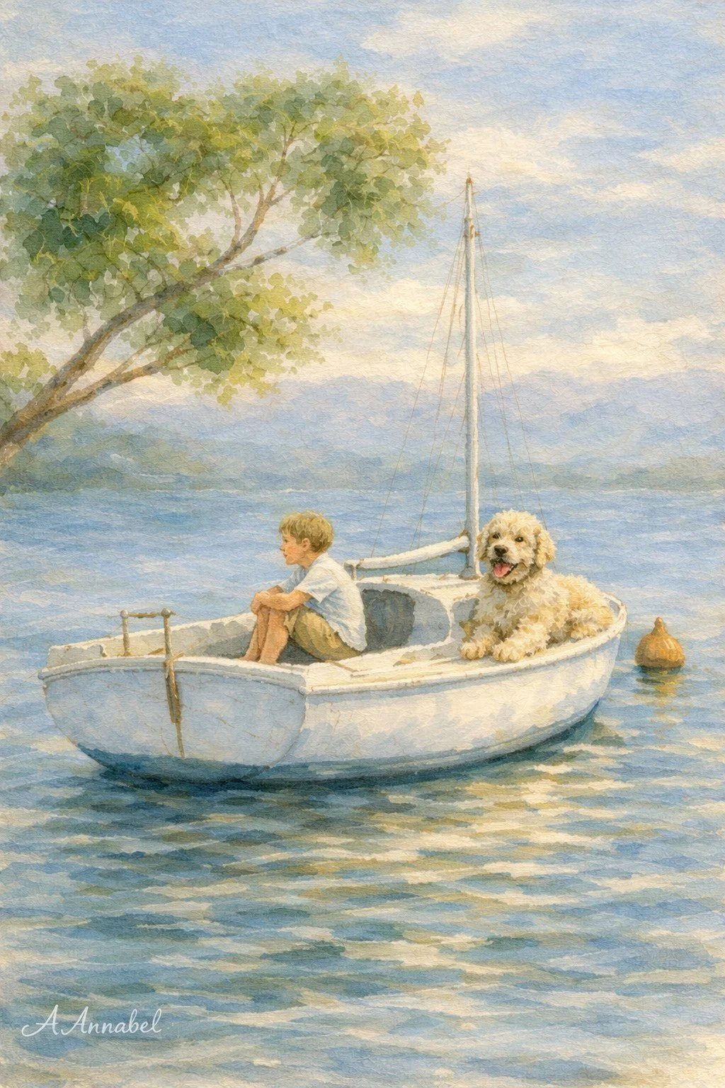 Boy, Boat and Best Friend