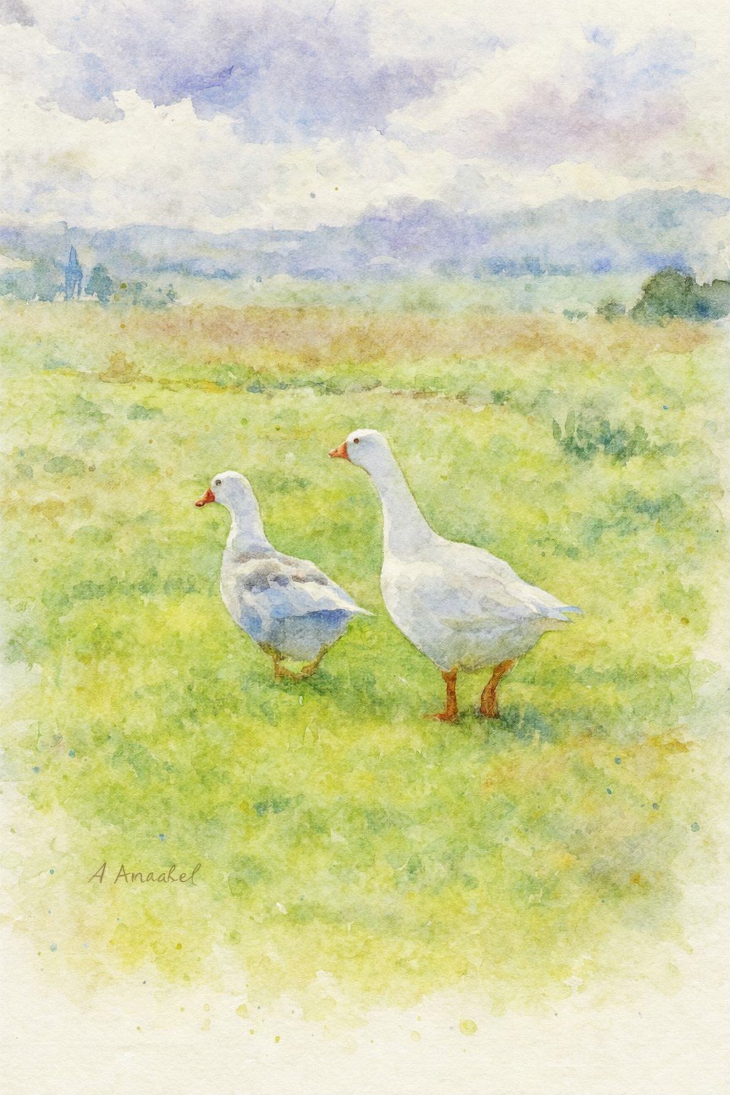 Country Geese watercolour.jpeg