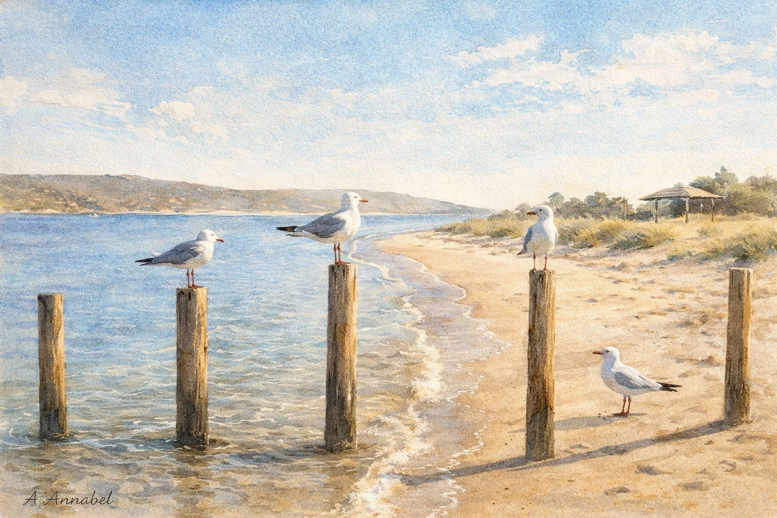 Coastal wall art | art for anxiety