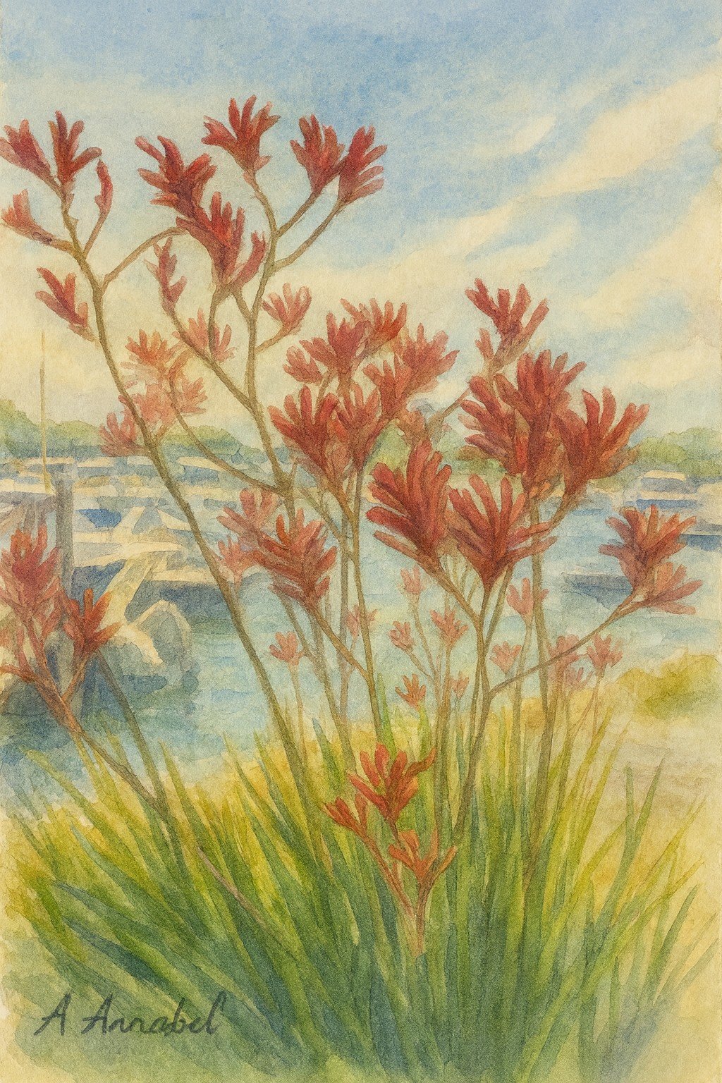 Coastal Kangaroo Paw