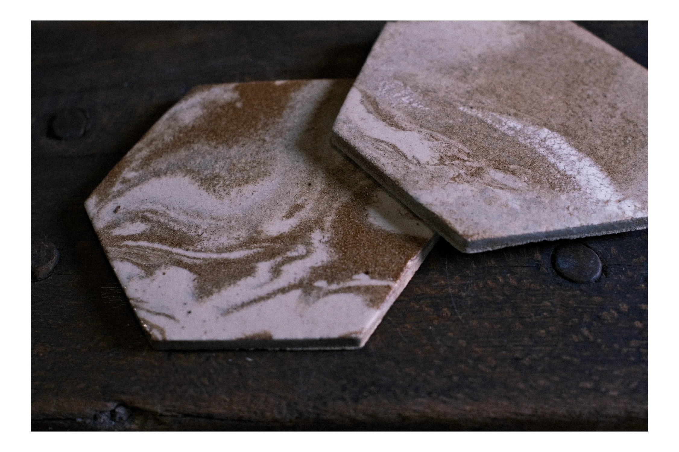 Handmade ceramic tiles