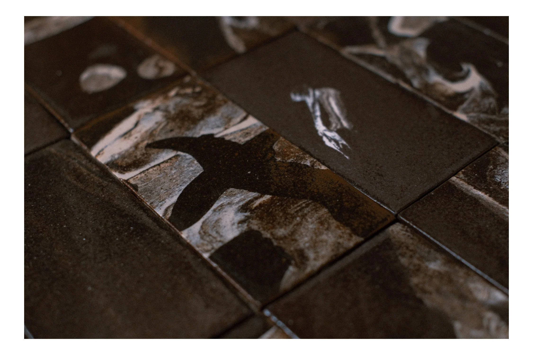 An image of the Hand made ceramic tiles.