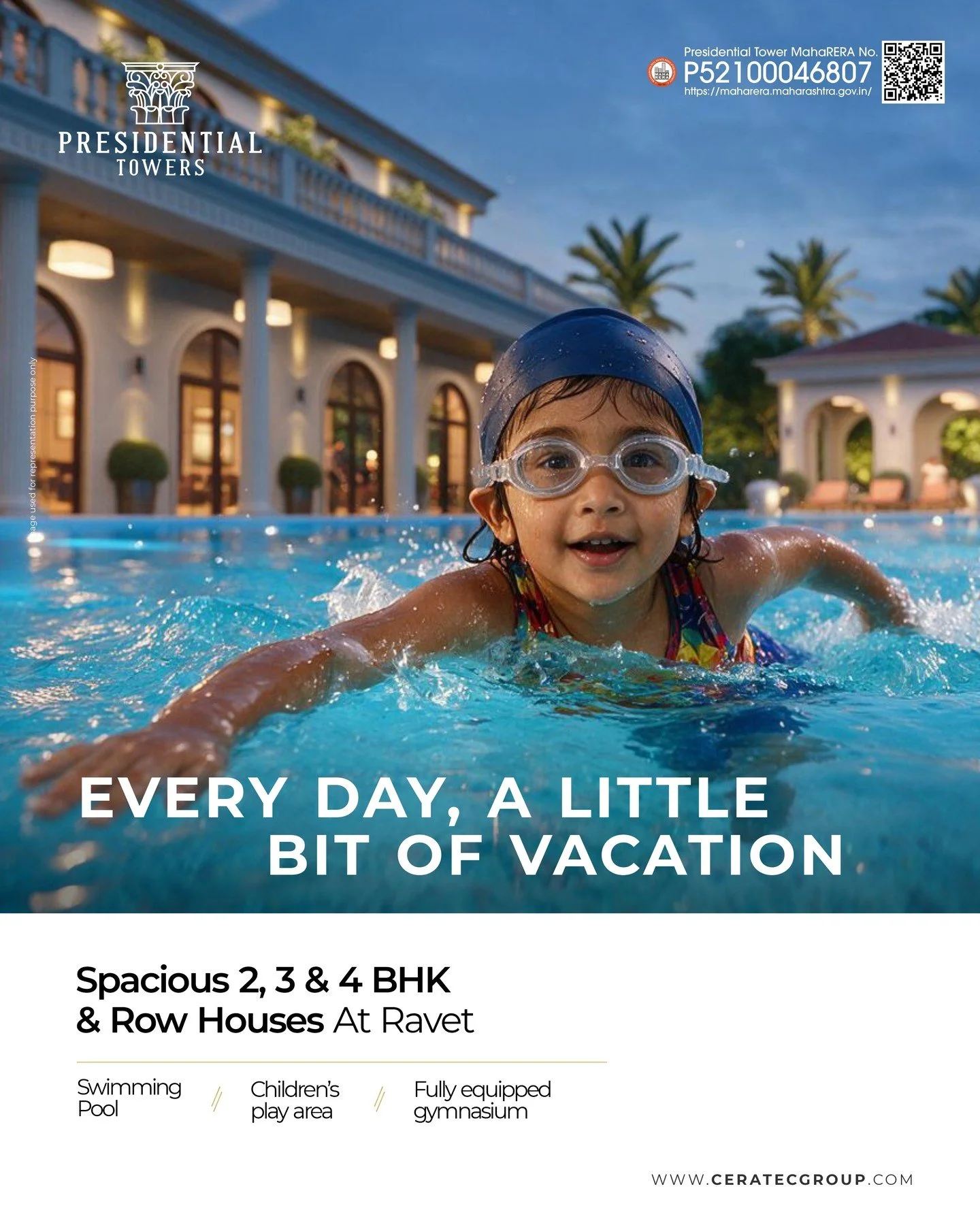 Why wait for the weekend when resort-style living is right outside your door? From refreshing dips in the swimming pool to dedicated kids' play areas and a modern gym, give your family the everyday lifestyle they deserve. 🏊&zwj;♂️🏡

www.ceratecgrou