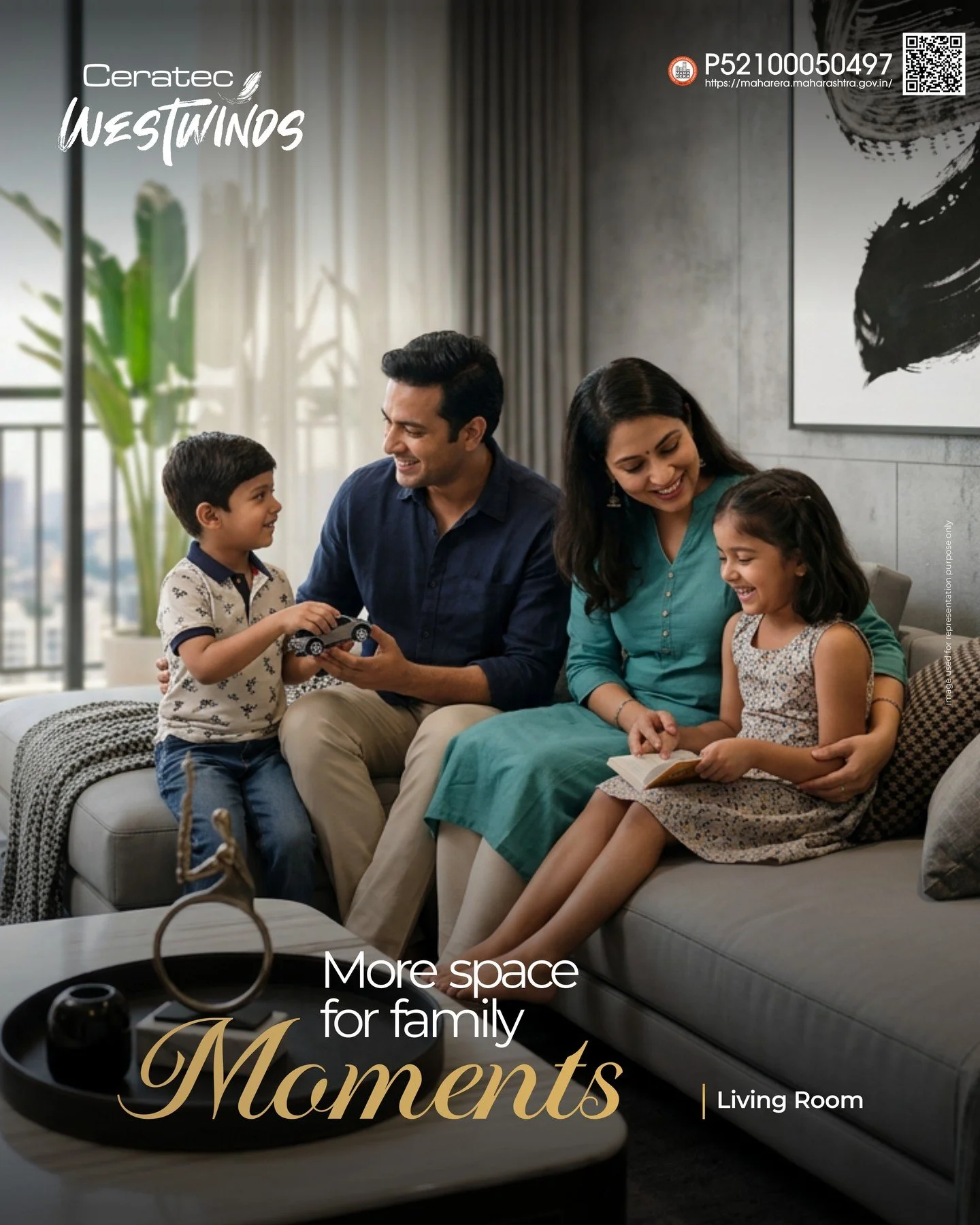 🏡 More Space. More Moments. More Memories.

Welcome to Ceratec WestWings, where every room is thoughtfully designed around the people who matter most. From joyful family moments in the living room to a dedicated space where little dreams can grow, a