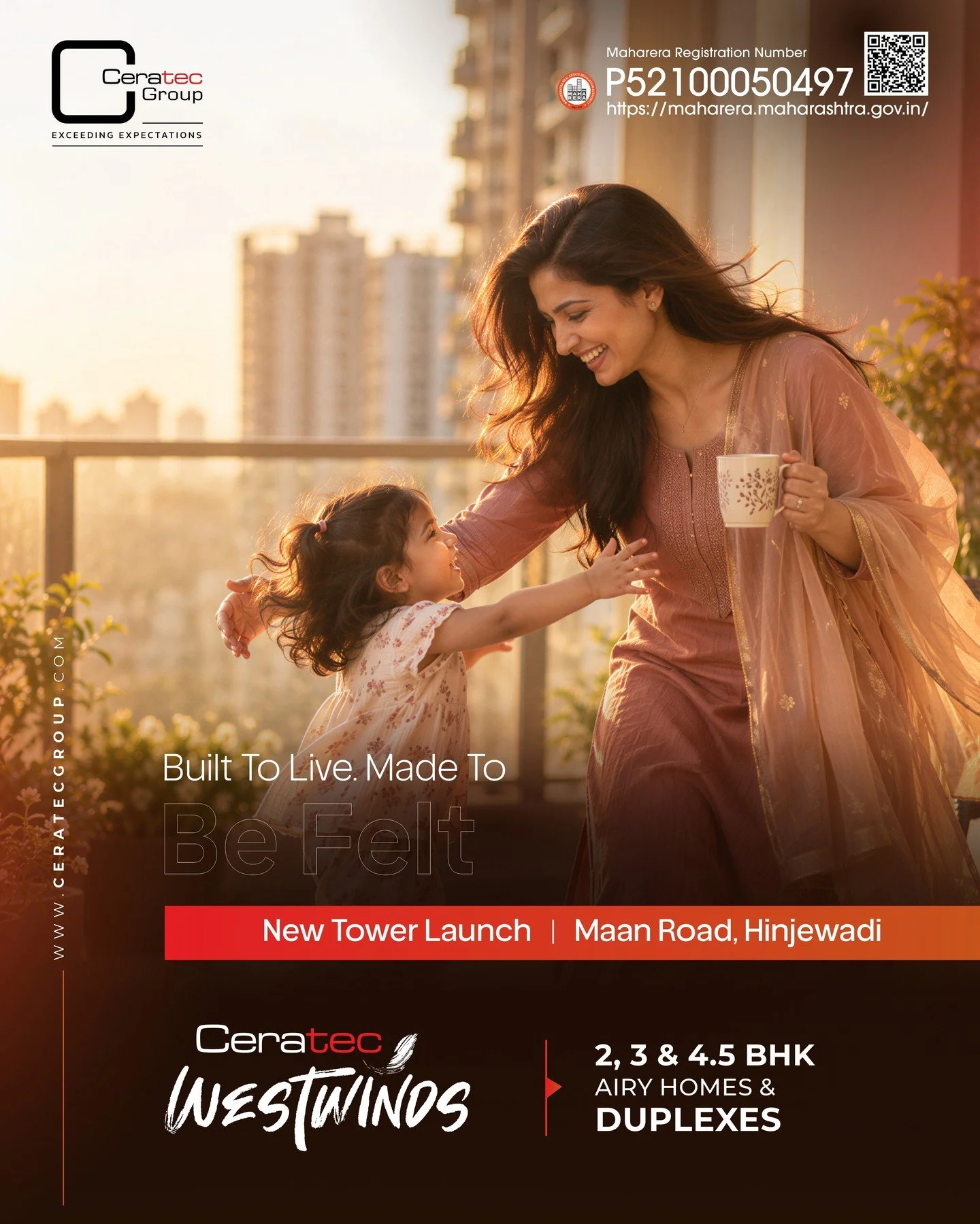 Let the sunshine in, feel the fresh breeze, and make every moment at home more special. ☀️🌿

Ceratec Westwinds brings you airy homes designed to complement your lifestyle, with spaces where you can relax, reconnect, and enjoy the little things that 