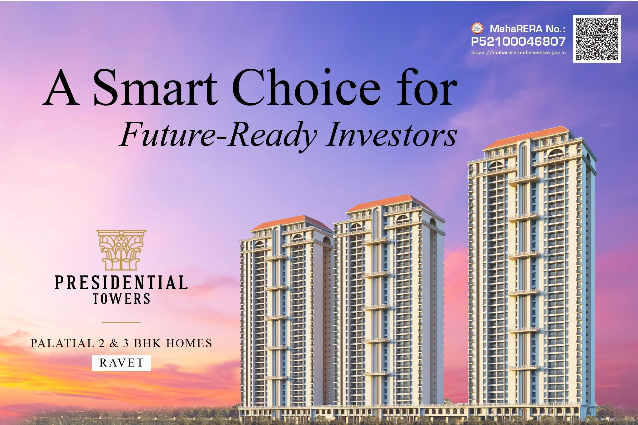 Presidential Tower in Ravet: A Smart Choice for Future-Ready Investors
