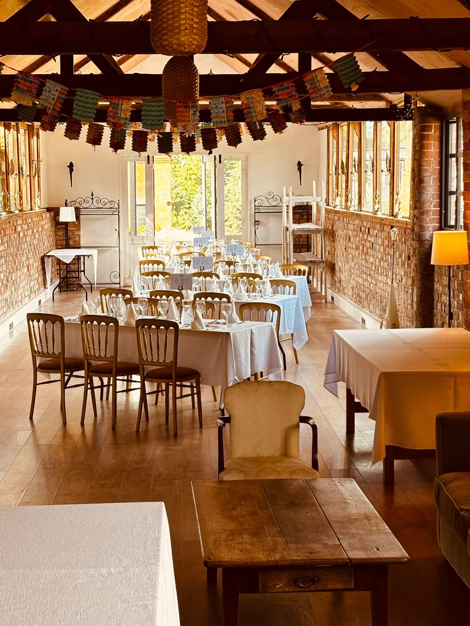 Tables laid up in the Saw Mill