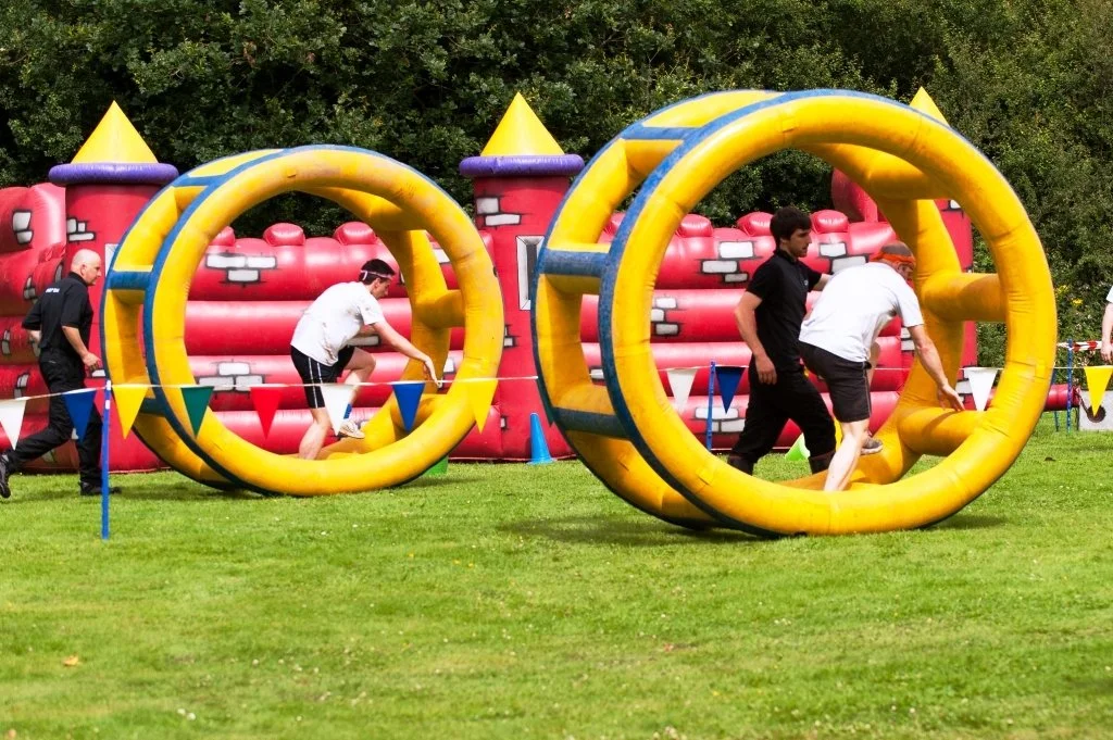 Play It's a Knockout at Barton Court