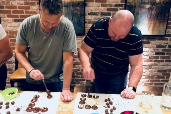 Try out chocolate making at Barton Court