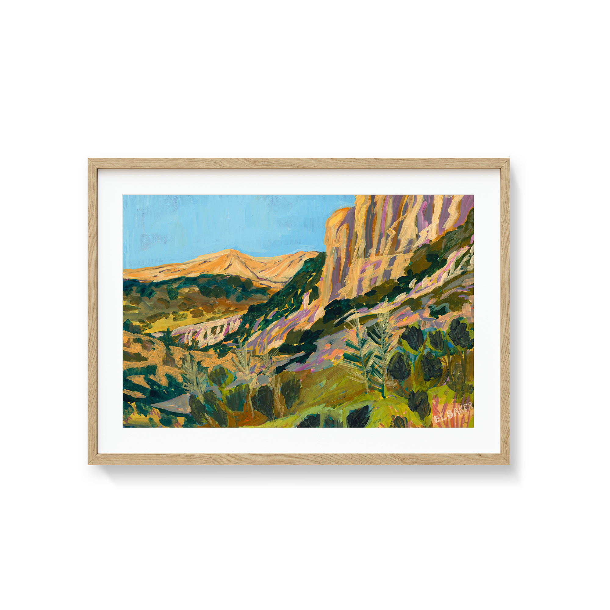 Marbella Mountain Sunset__40x30_Oak.png