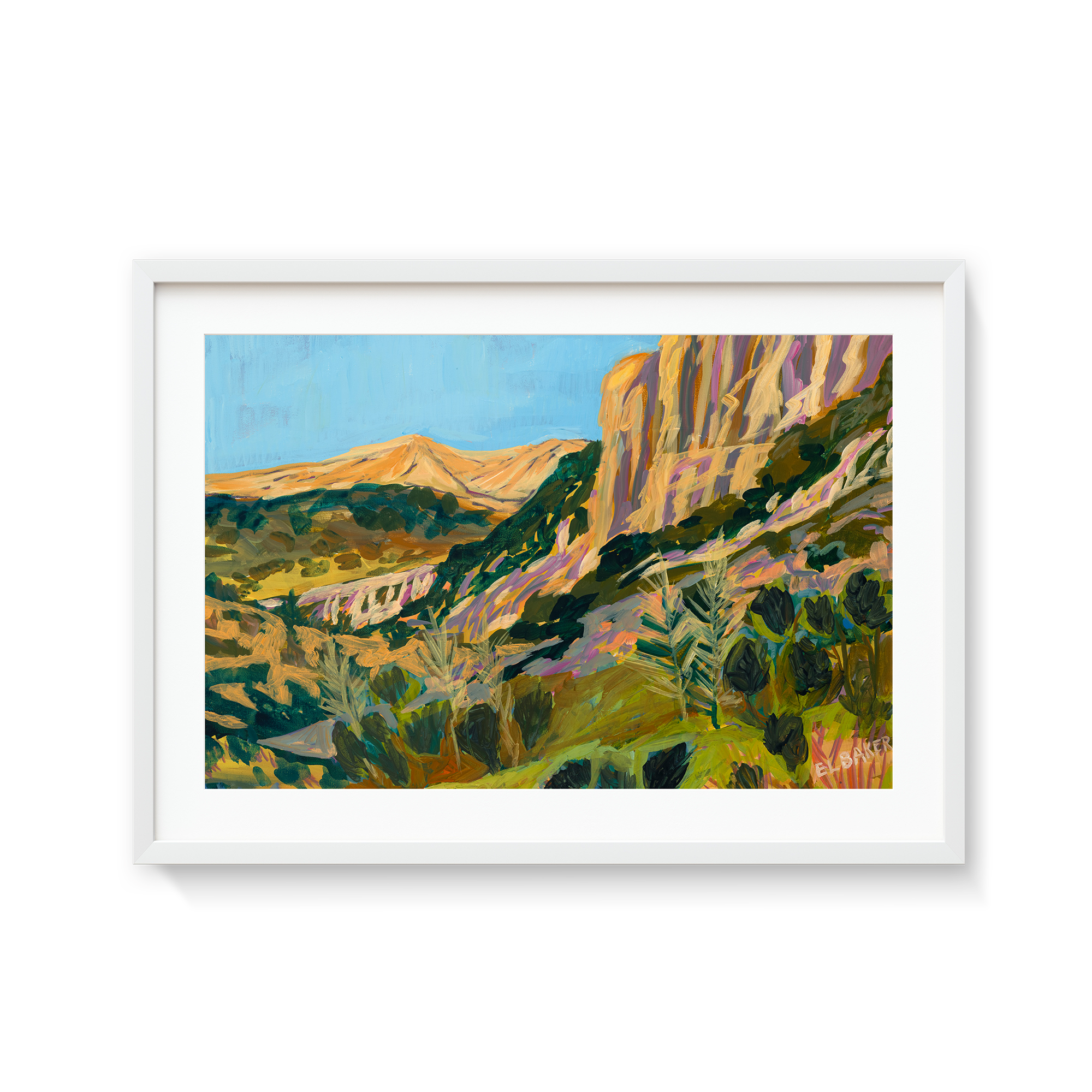 Marbella Mountain Sunset