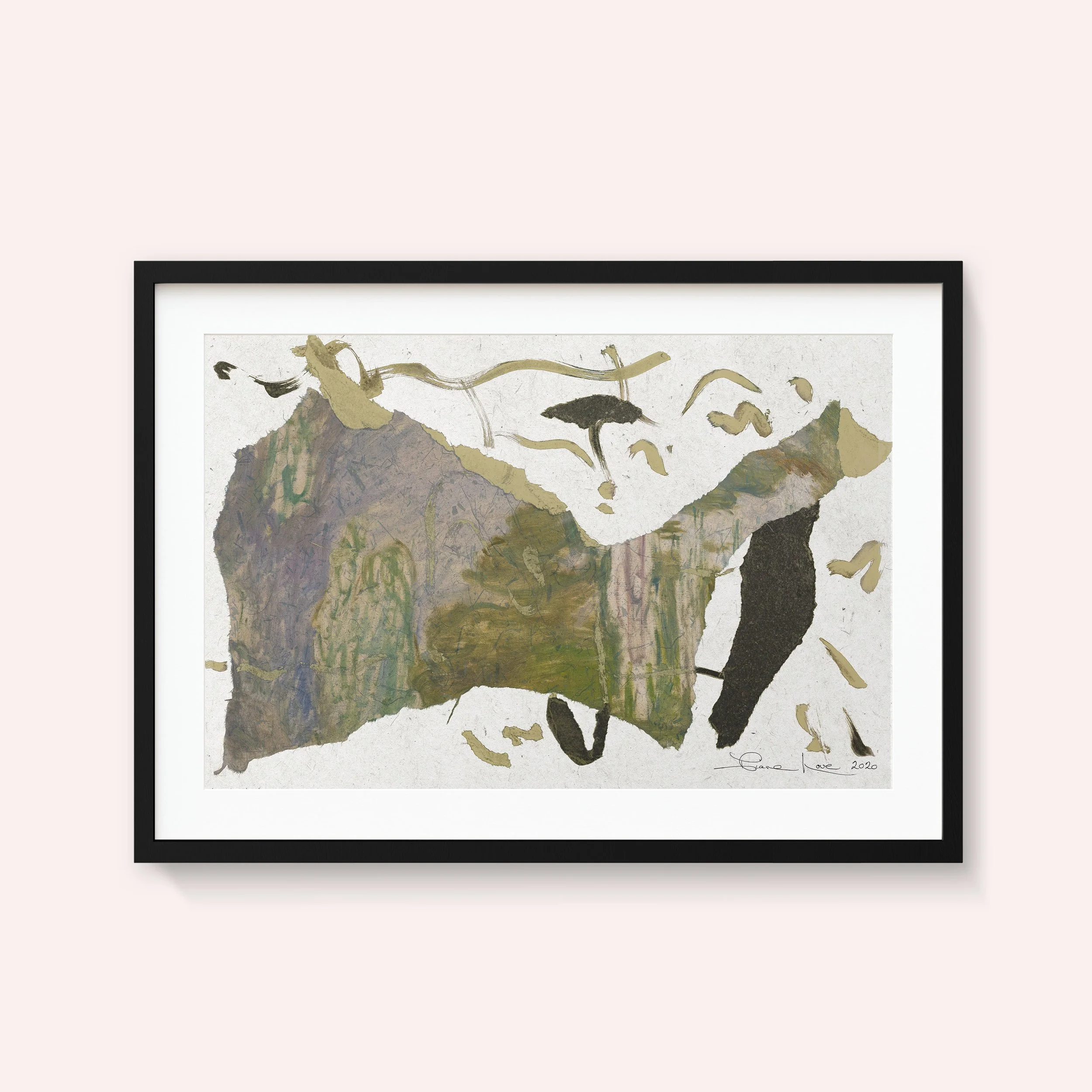 Ile Mysterieuse Black Framed