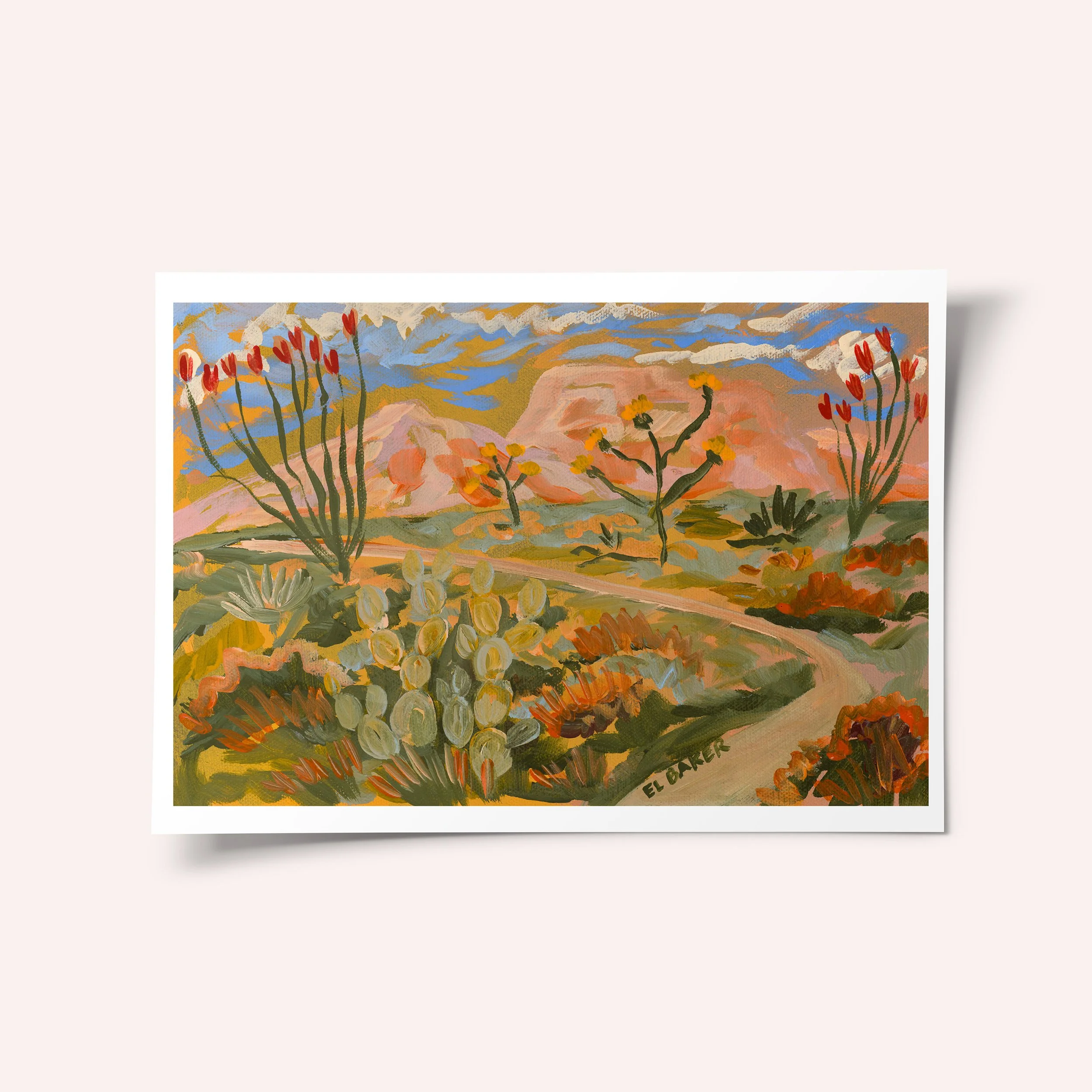Marbella Hills Print Only