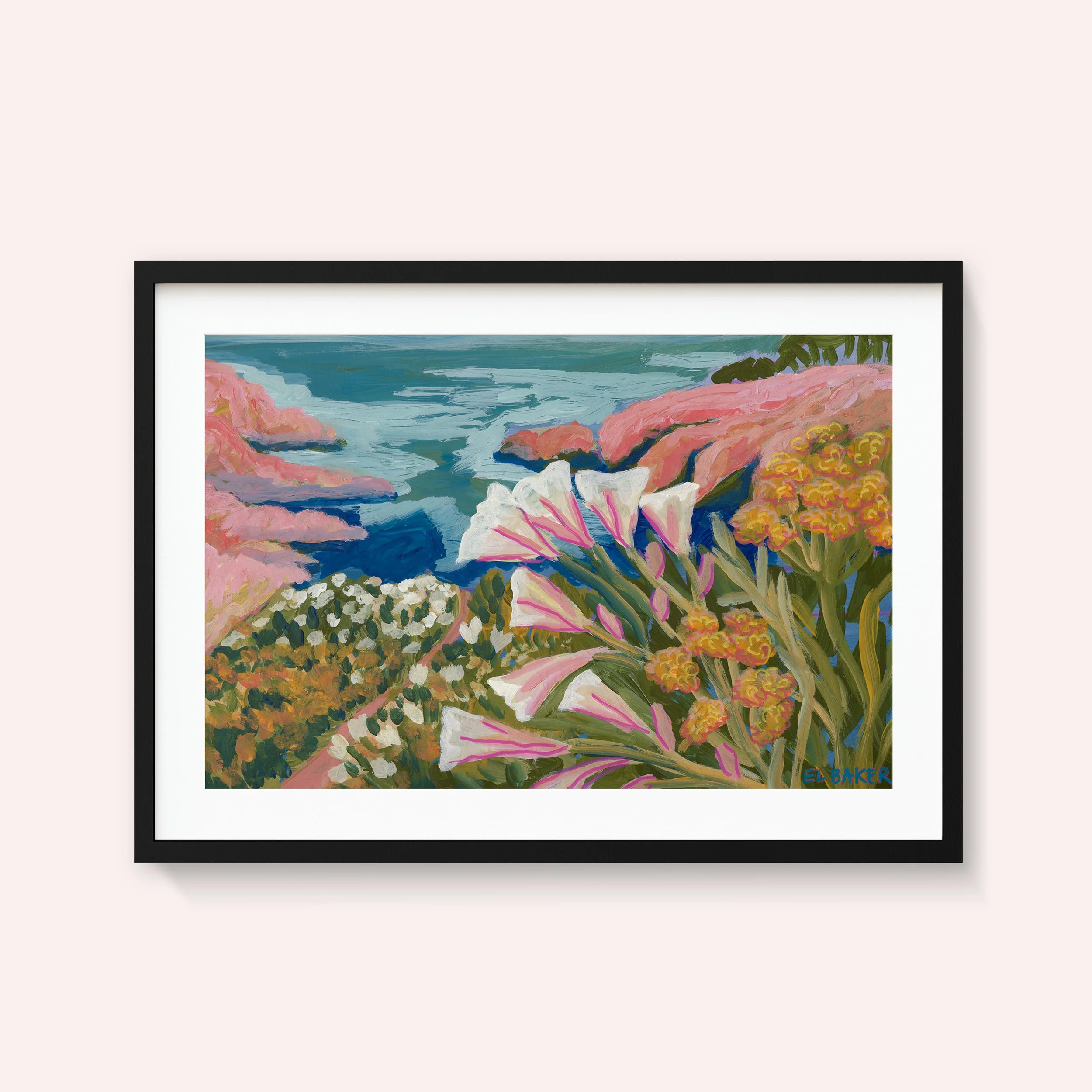 Marbella Botanicals Black Framed