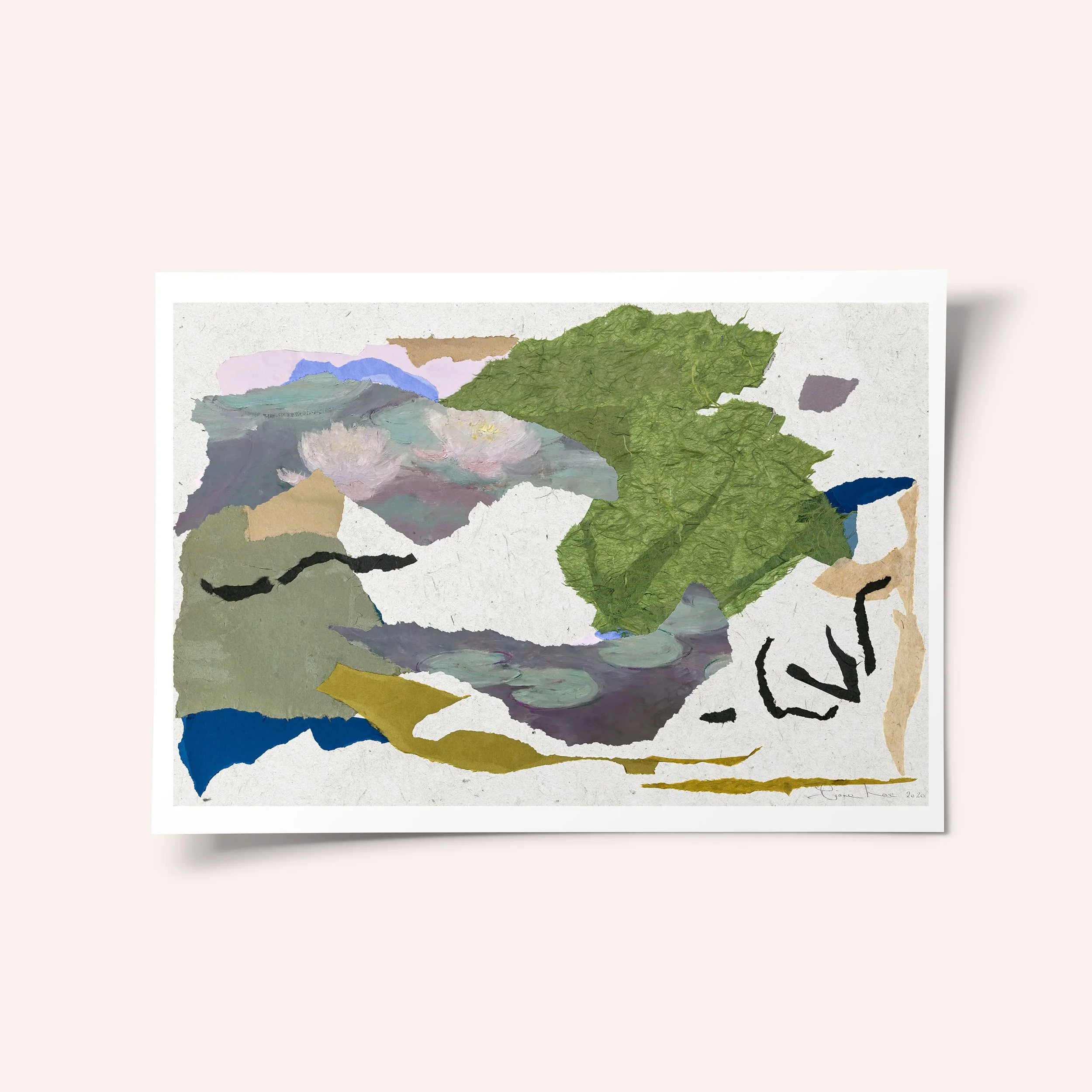 Jardin de Nenuphars Print Only