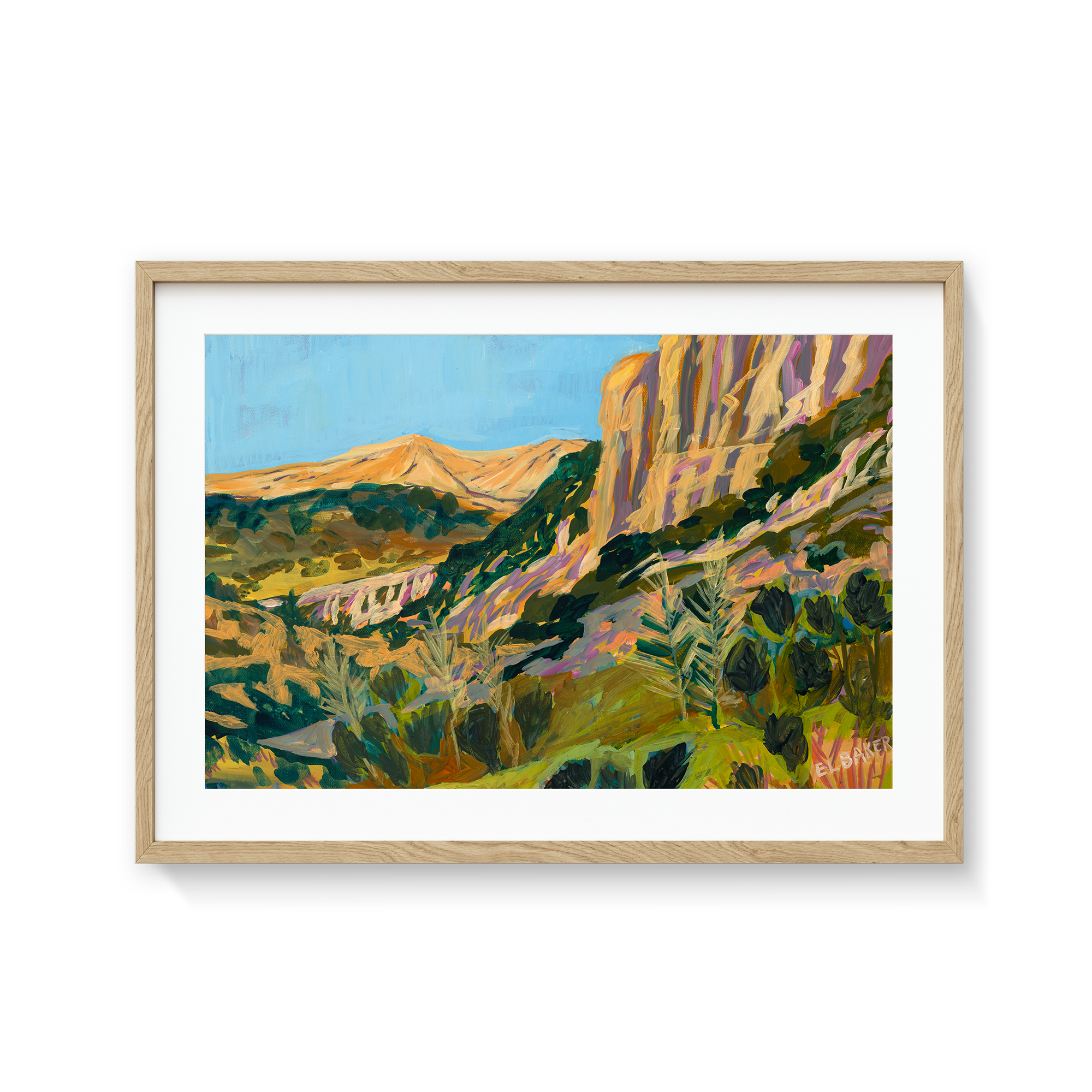 Marbella Mountain Sunset__70x50_Oak.png