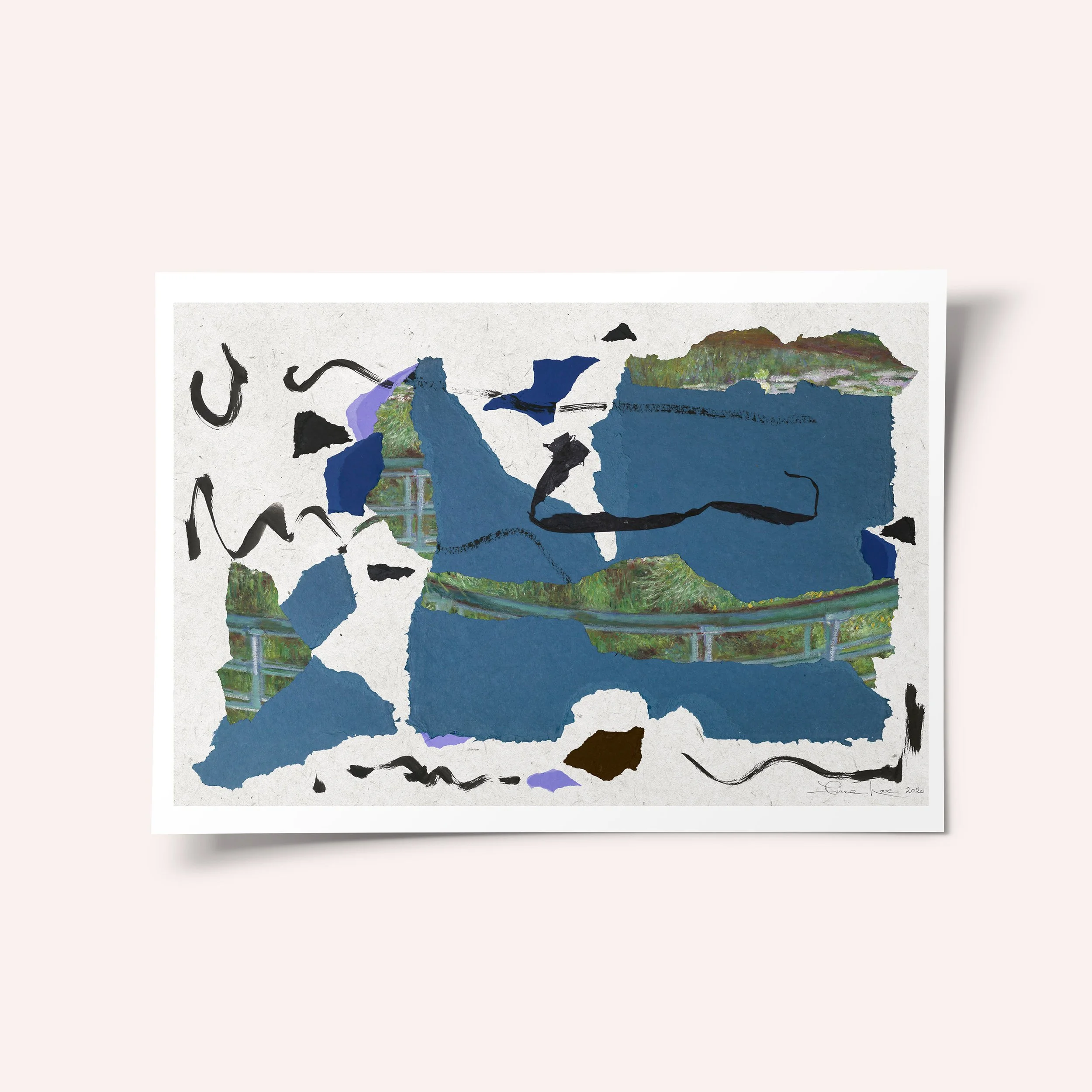 Lac Bleu Placide Print Only