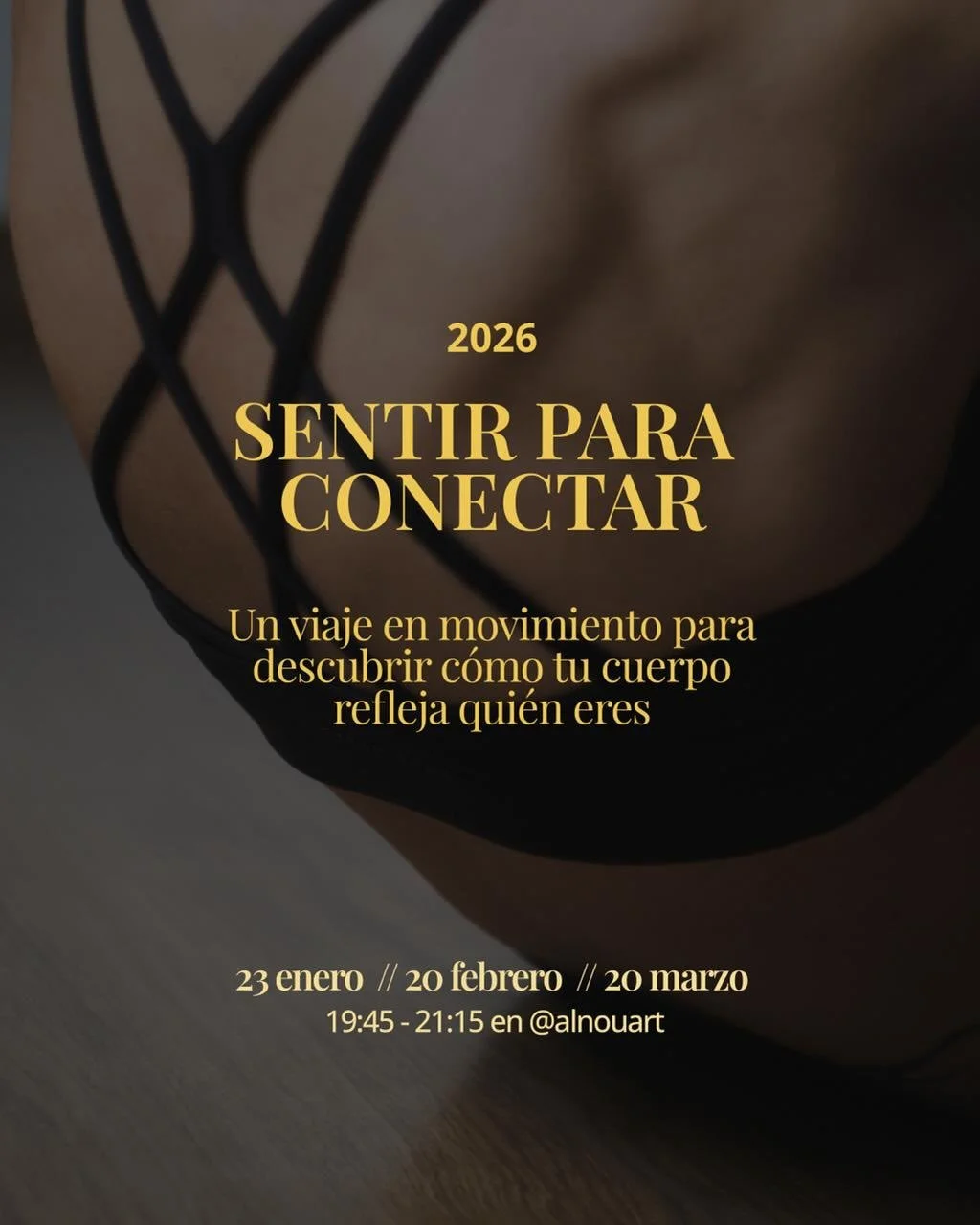 🌿Cuando te mueves con presencia, el cuerpo recuerda qui&eacute;n eres.
Cada taller es un espacio para soltar lo que ya no necesitas y abrirte a lo que pide vida. 
Movimiento, emoci&oacute;n y conciencia para la transformaci&oacute;n.

🌿Abiertas las