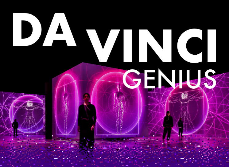 Da Vinci Genius Immersive Art Experience | Multimediāla mākslas