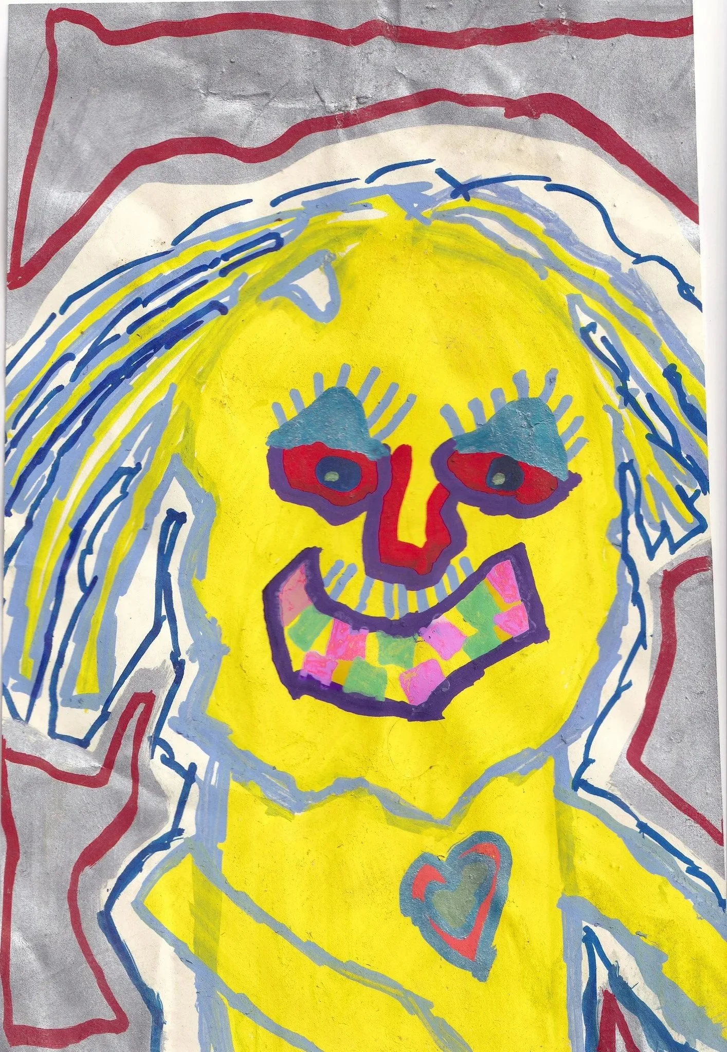 ''Blok hasj'' A4 verfstift