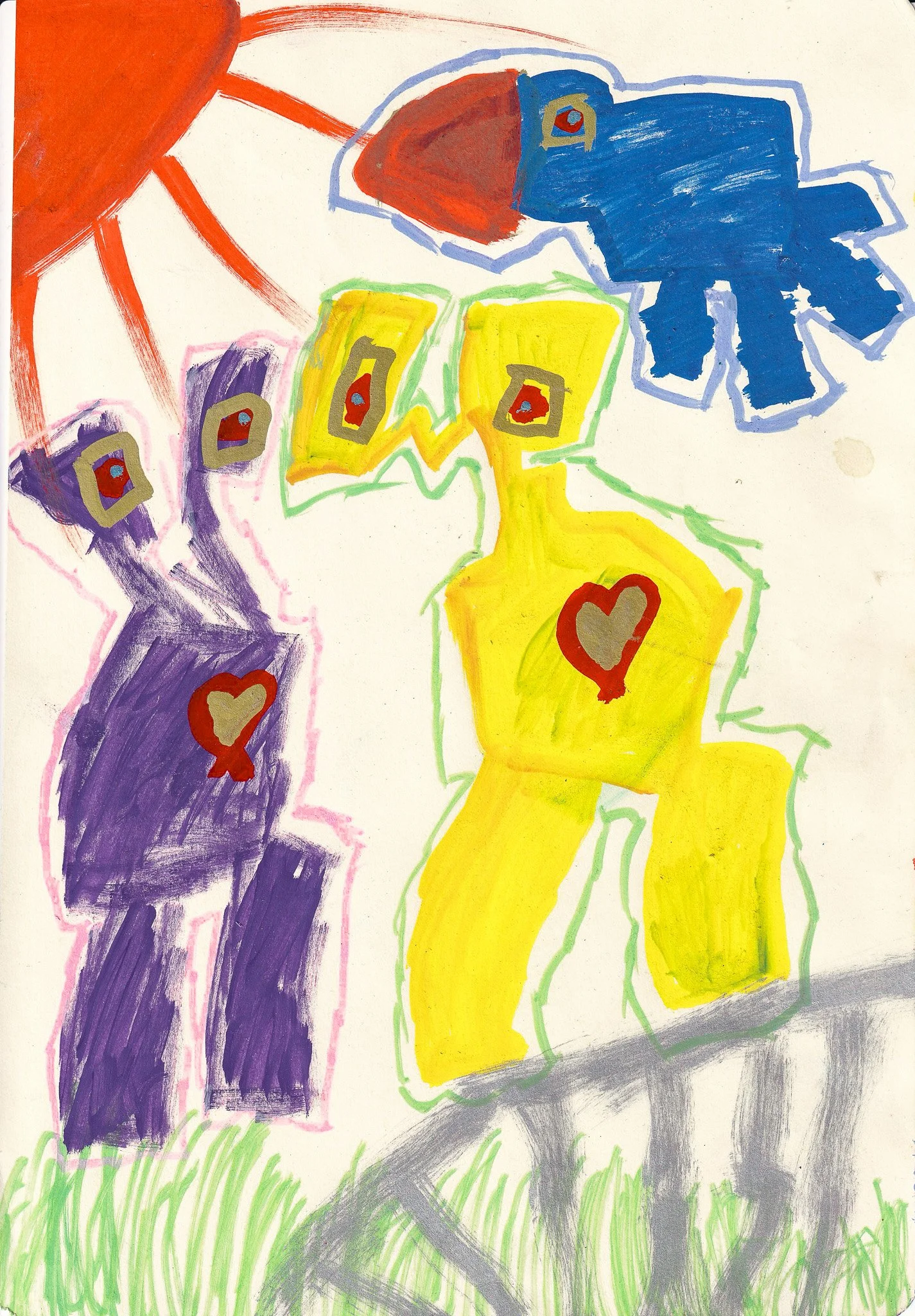 ''Lievde'' A4 verfstift