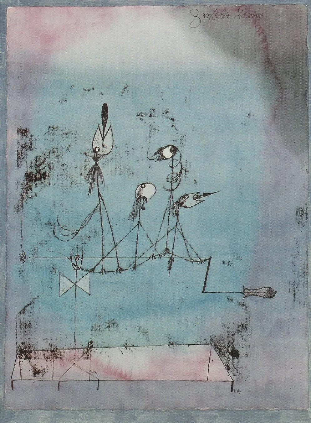 La Machine à Gazouiller, Paul Klee, 1922.jpg