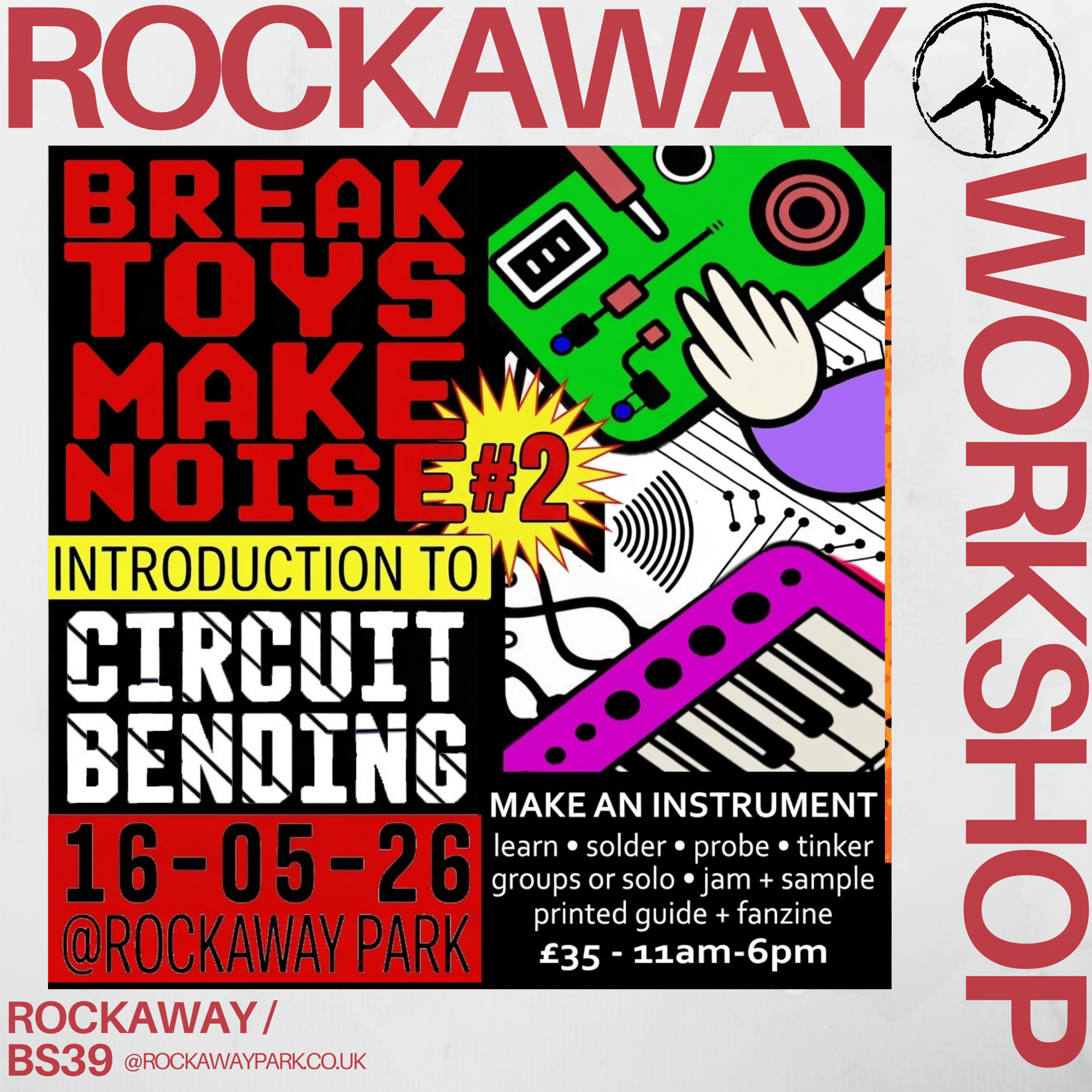 Break toys, make noise #2 - an introduction to circuit bending