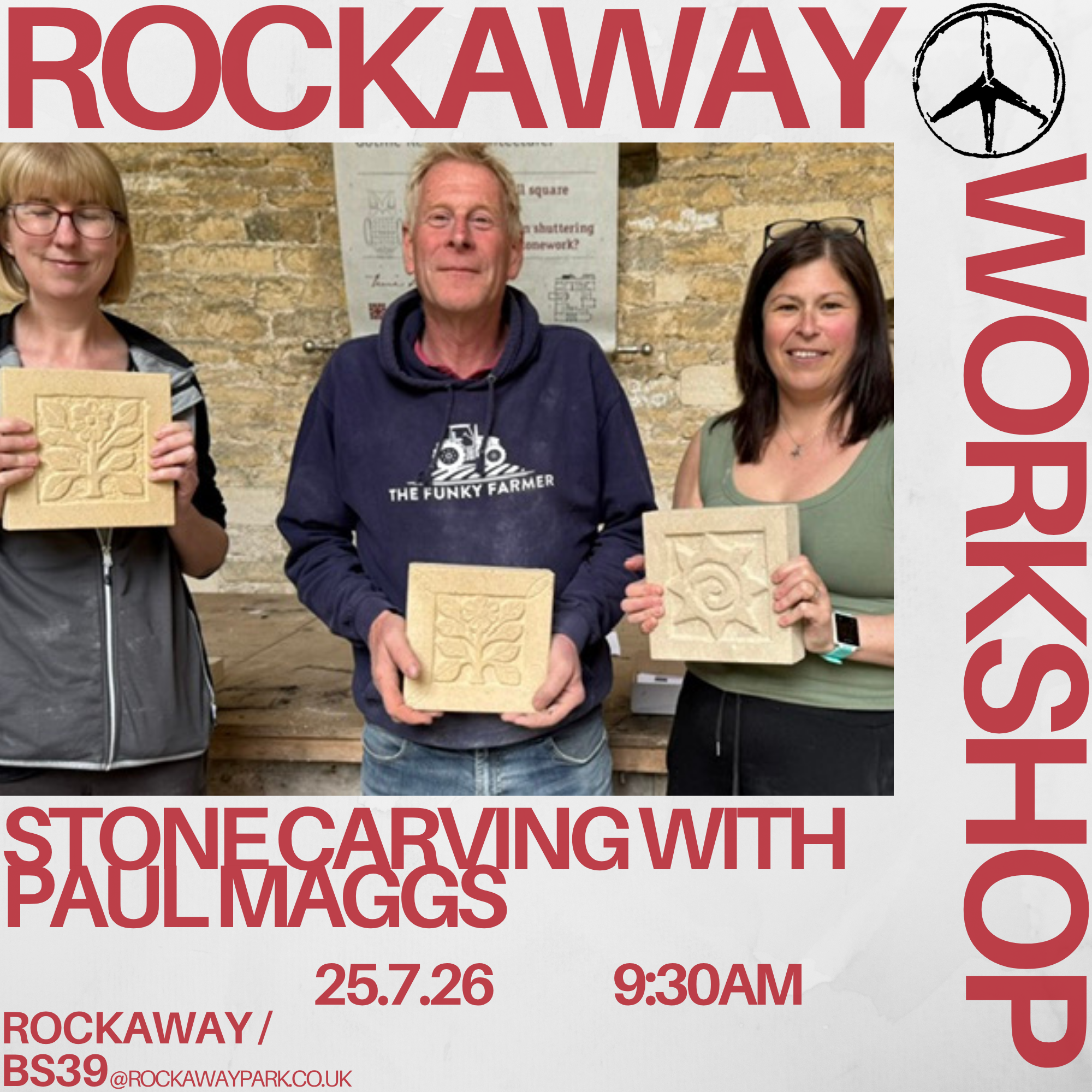 WORKSHOP - STONE CARVING WITH PAUL MAGGS