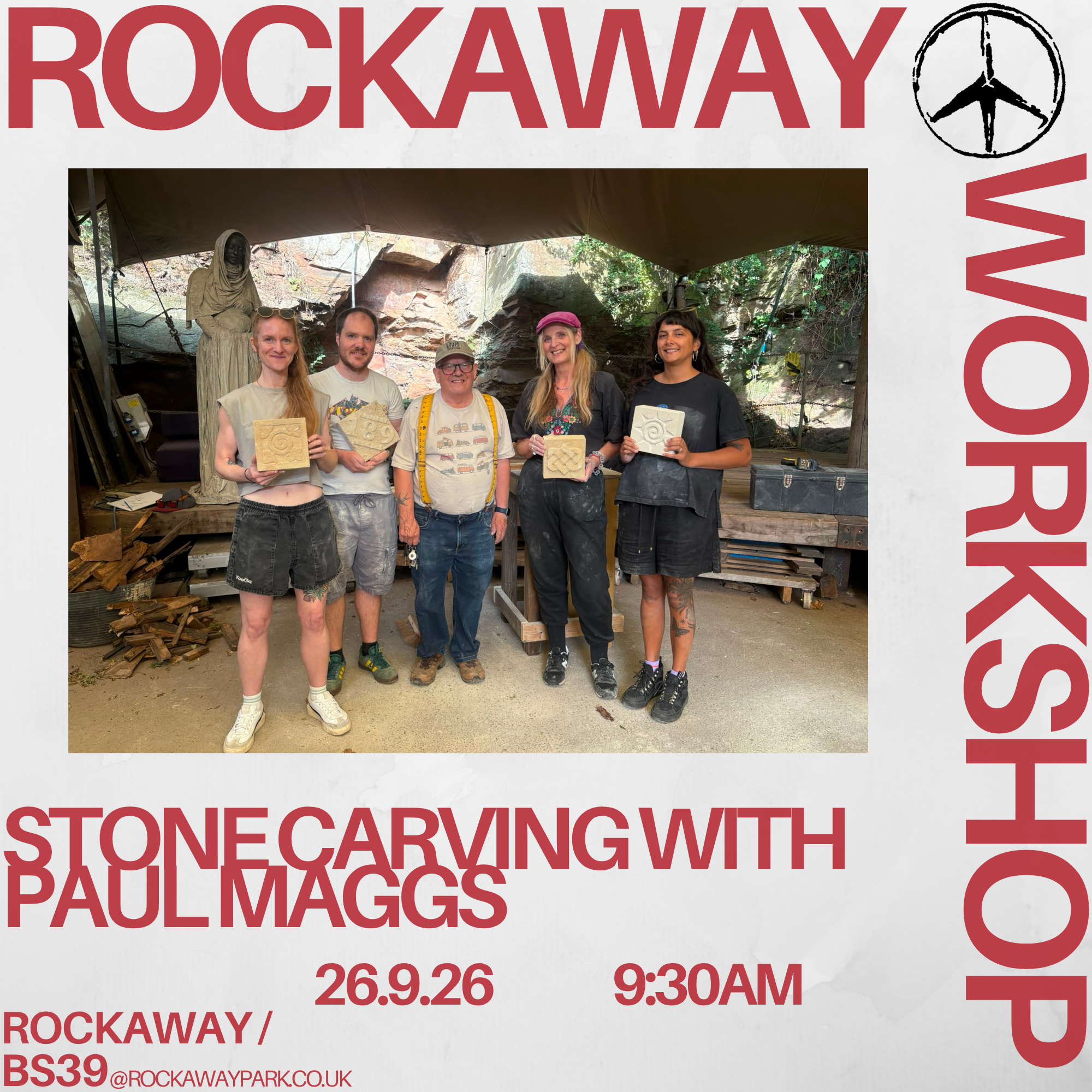 WORKSHOP - STONE CARVING WITH PAUL MAGGS 