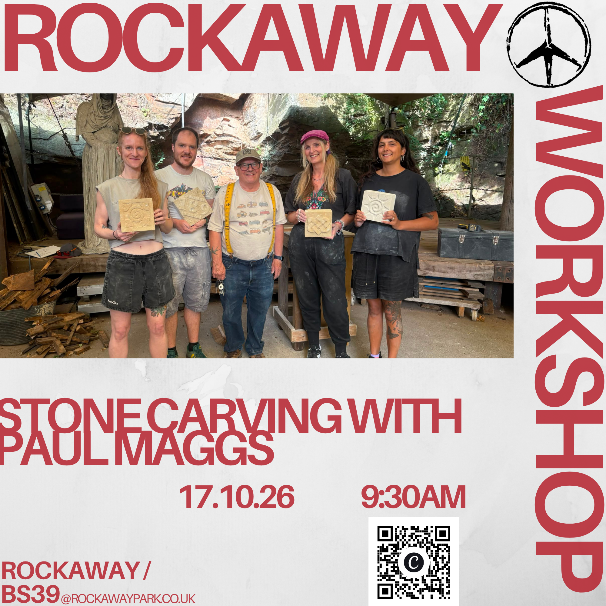 STONE CARVING WORKSHOP WITH PAUL MAGGS